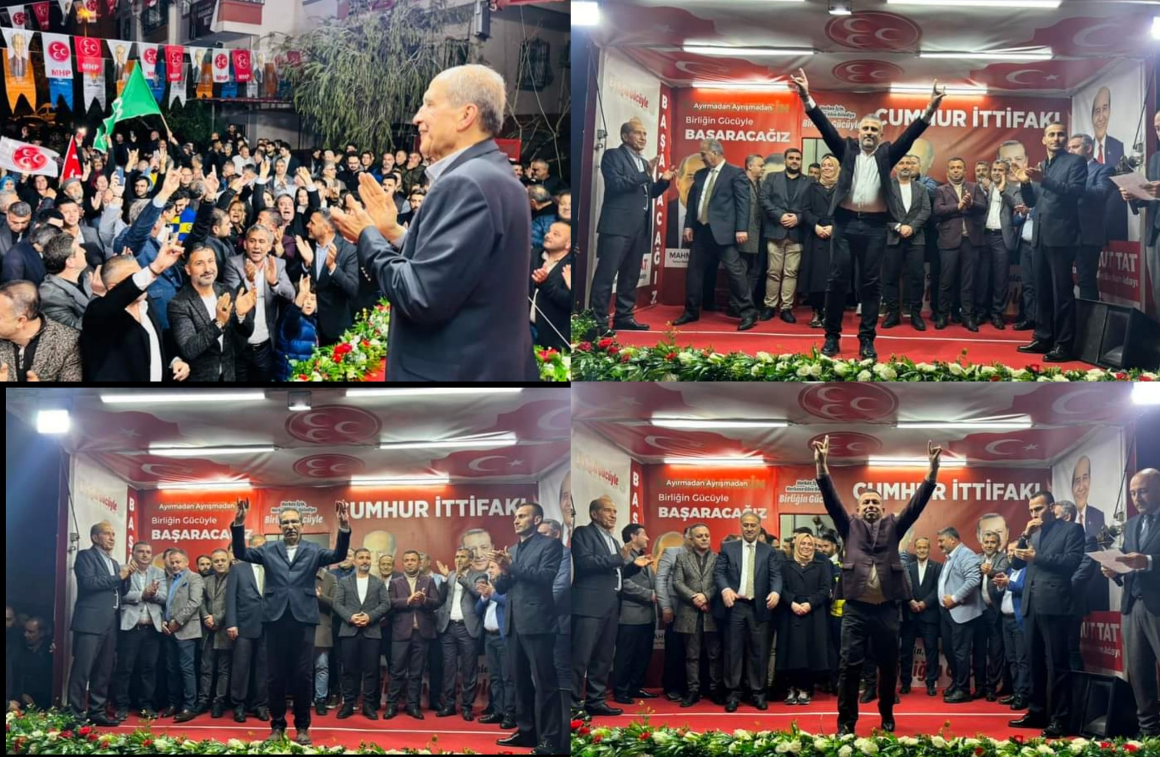 ERGENEKON MAHALLESİNDE MUHMUT TAT COŞKUSU