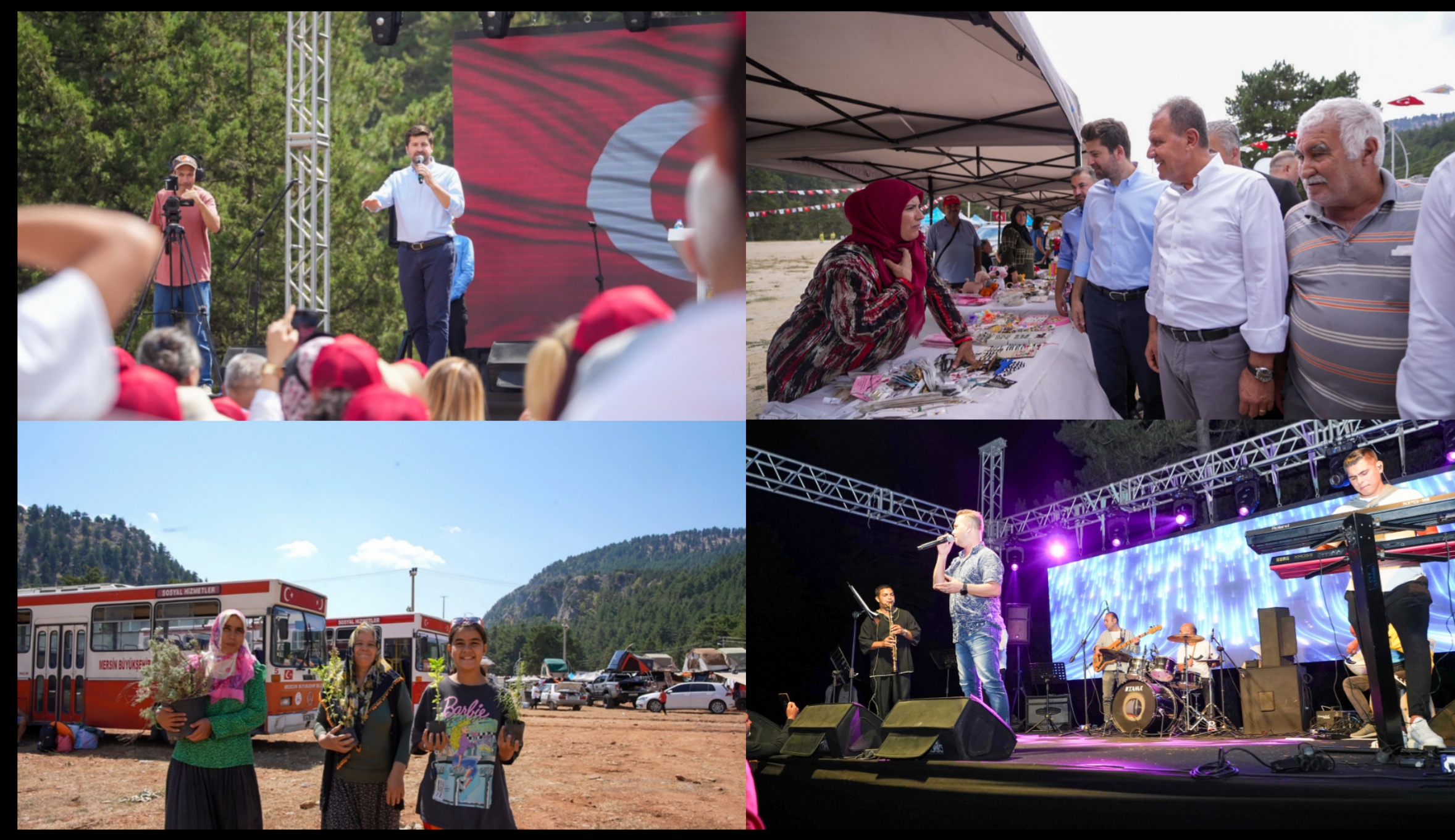 10 BİN KİŞİ, KARBOĞAZI ÇEVRE FESTİVALİ ÇOŞKUSUNU YAŞADI