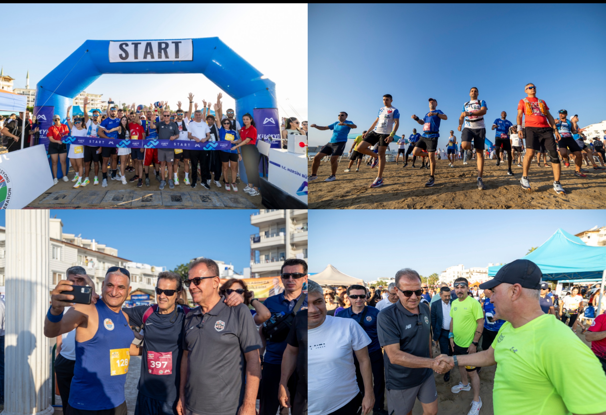 BAŞKAN SEÇER , ‘3. ULUSLARARASI KİLİKYA ULTRA MARATONU’NUN STARTINI VERDİ 