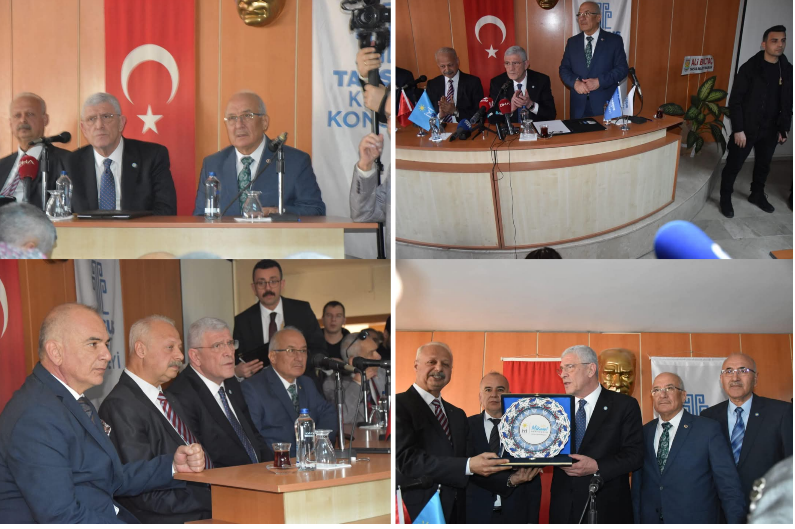 İYİ PARTİ GENEL BAŞKANI MÜSAVAT DERVİŞOĞLU TARSUS'TAN SESLENDİ
