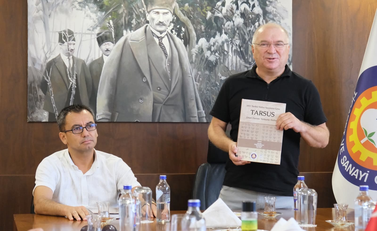 TSO'NUN KATKISIYLA HAZIRLANAN 1831 NÜFUS SAYIMINA GÖRE TARSUS'TA İDARİ DURUM KONULU KİTAP TANITILDI