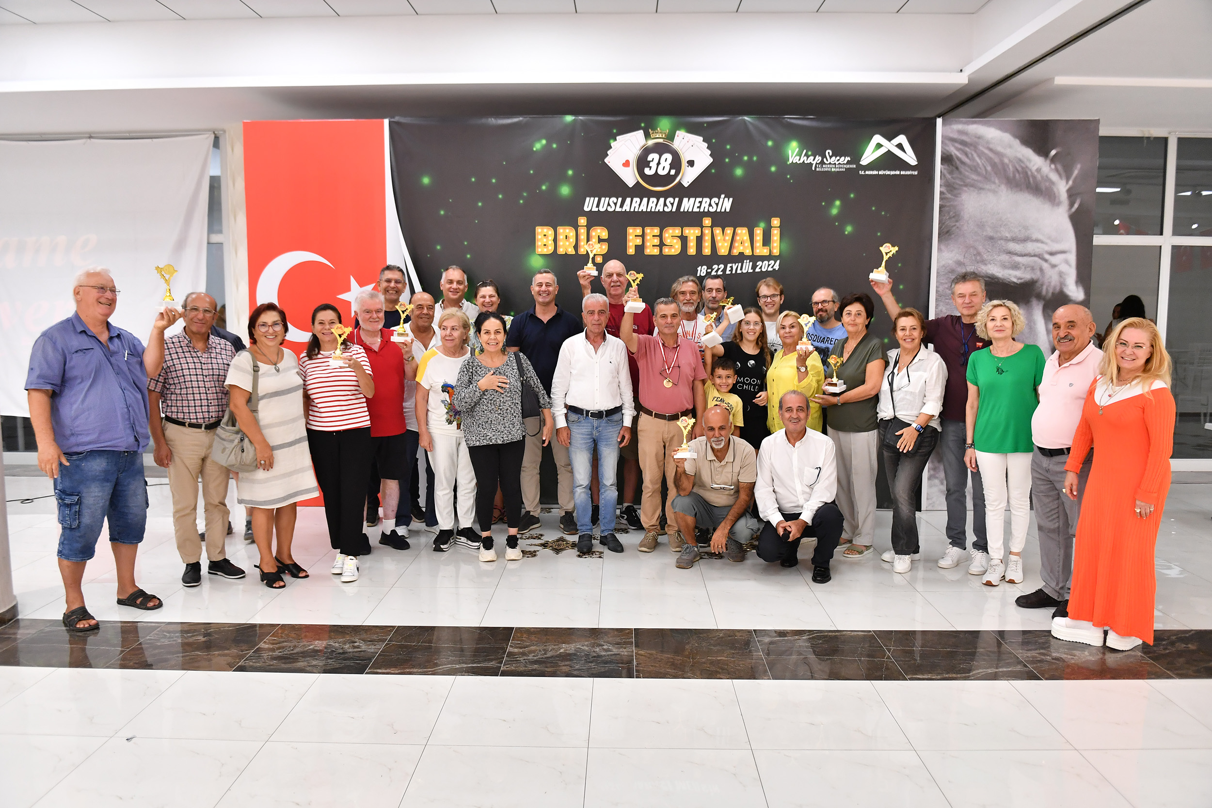 ‘38. ULUSLARARASI MERSİN BRİÇ FESTİVALİ’ ÖDÜL TÖRENİ İLE SON BULDU
