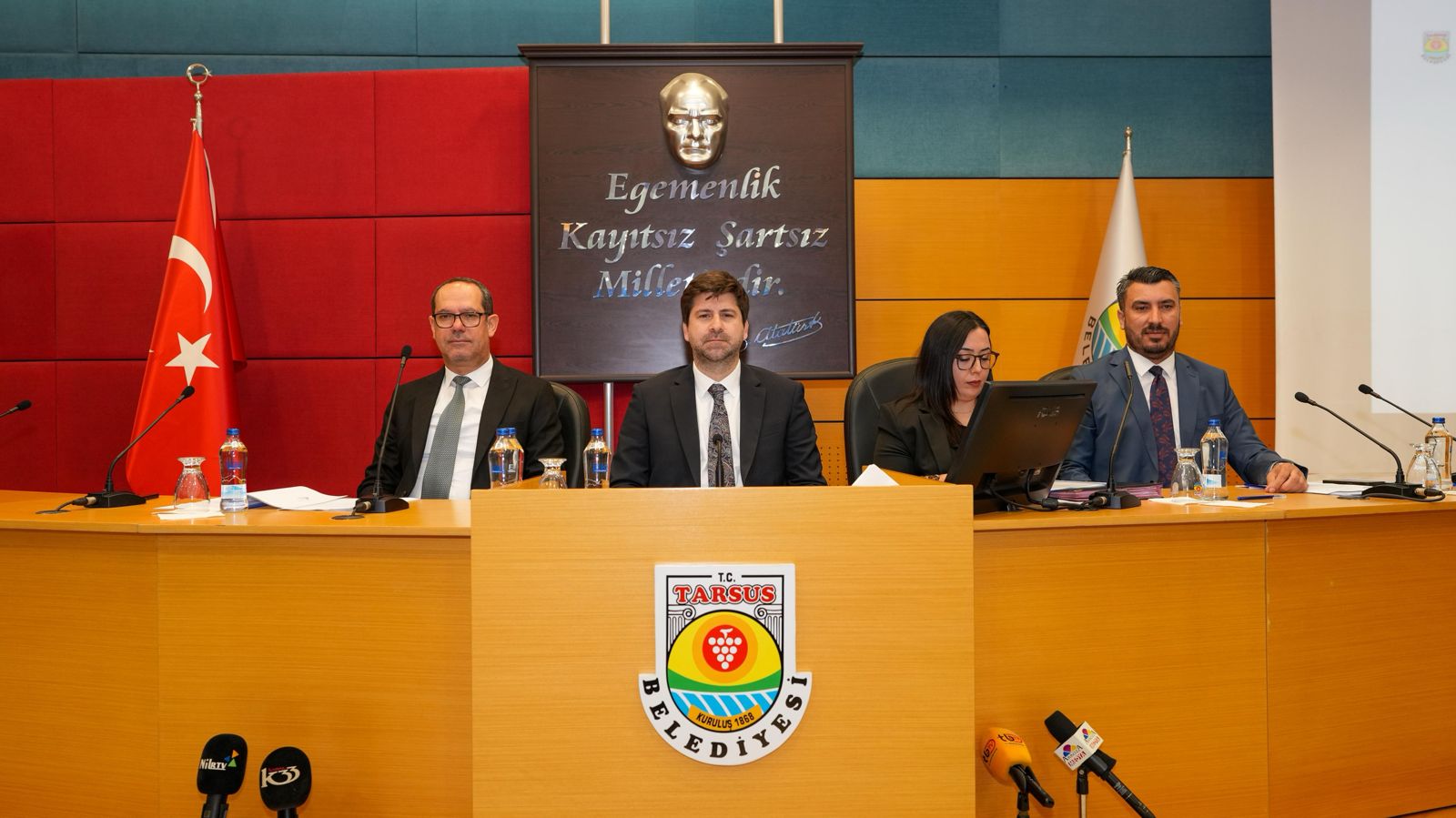 TARSUS BELEDİYE MECLİSİ’NİN ARALIK AYI 1. BİRLEŞİMİ GERÇEKLEŞTİRİLDİ