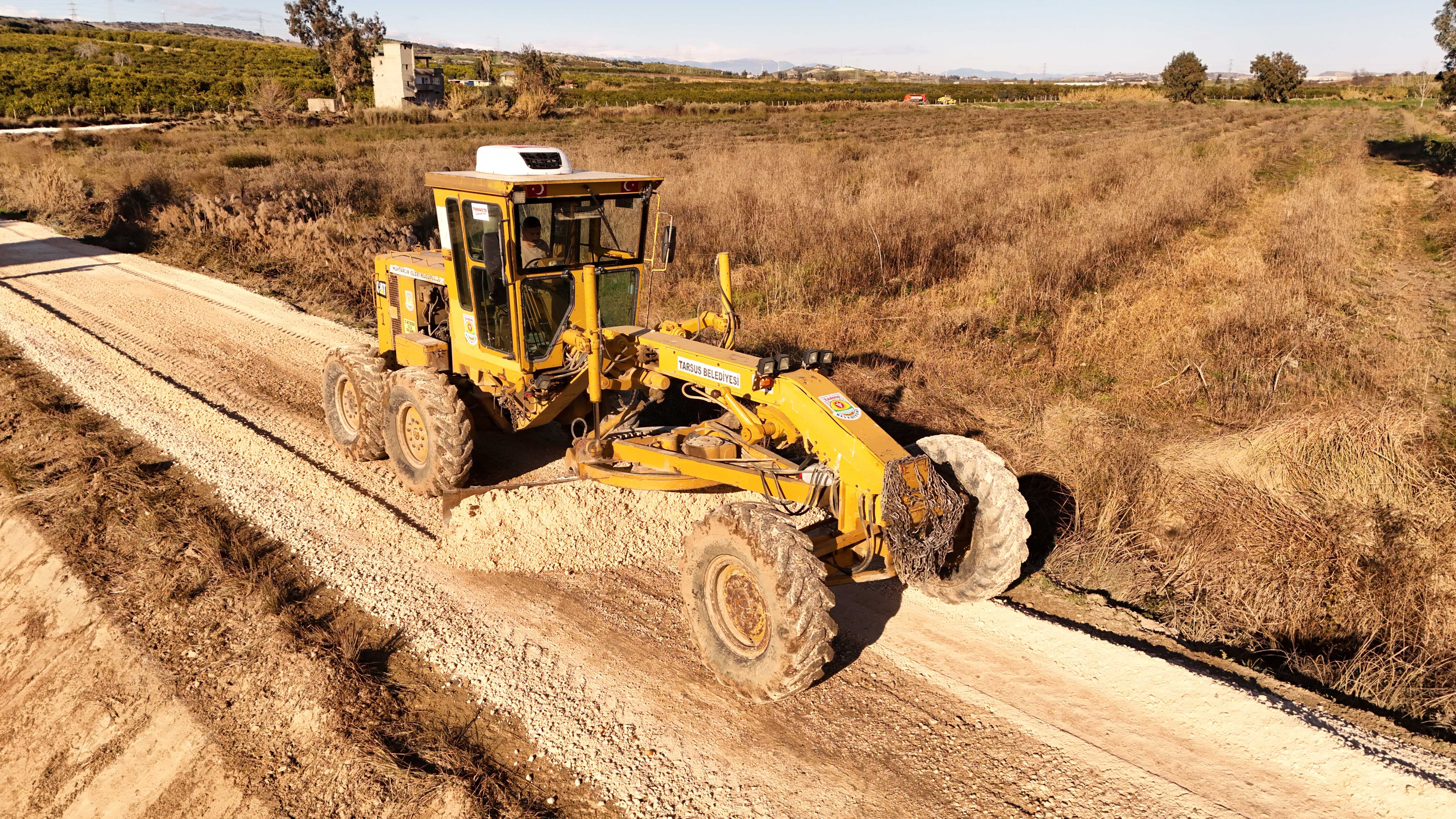 TARSUS DOĞA PARKI’NA GİDEN YOL YENİLENDİ