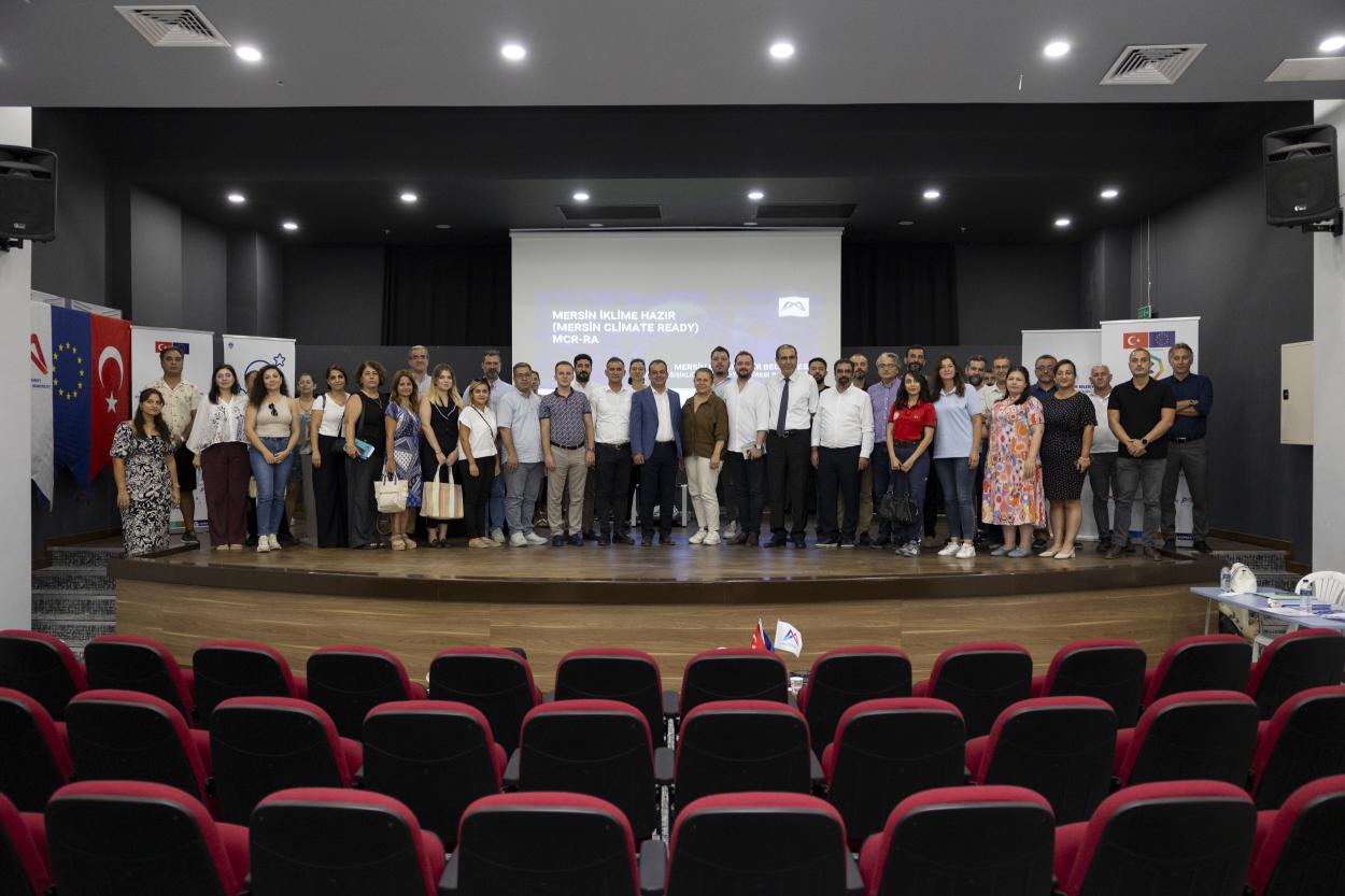MERSİN’İN İKLİM RİSKLERİNE KARŞI ALINACAK ÖNLEMLERİ PAYDAŞLARLA KONUŞULDU