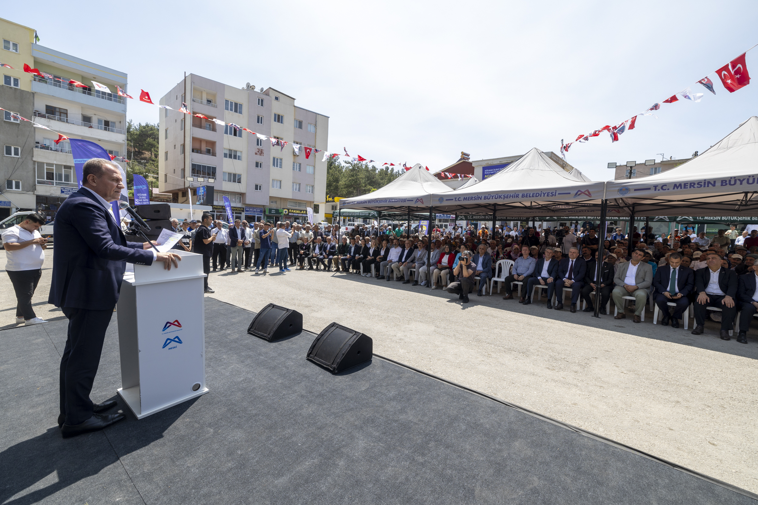 BAŞKAN SEÇER SÖZÜNÜ VERMİŞTİ; GÜLNAR, ILISU SUYUNA KAVUŞTU