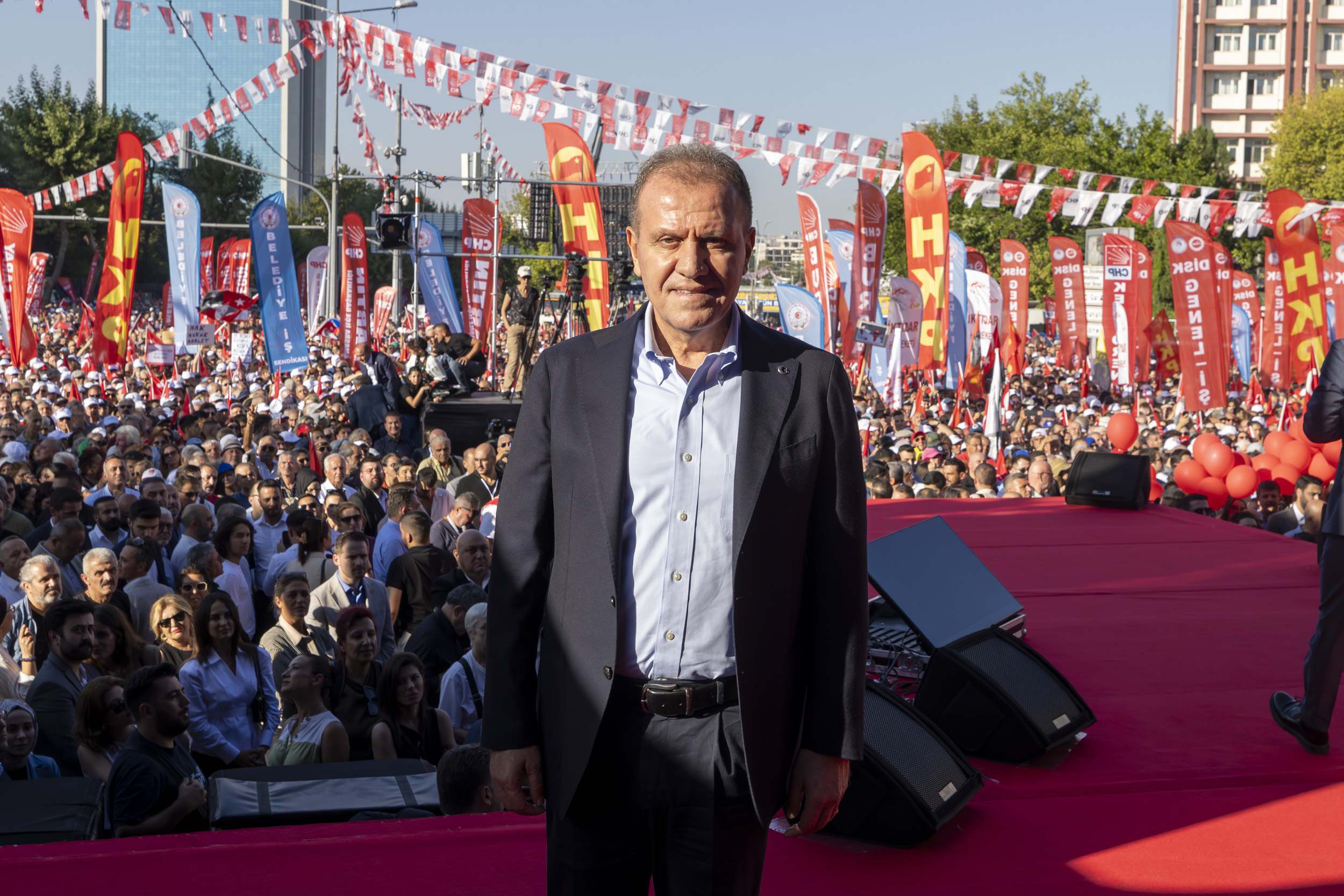 BAŞKAN SEÇER, CHP’NİN ANKARA TANDOĞAN MİTİNGİ’NE KATILDI