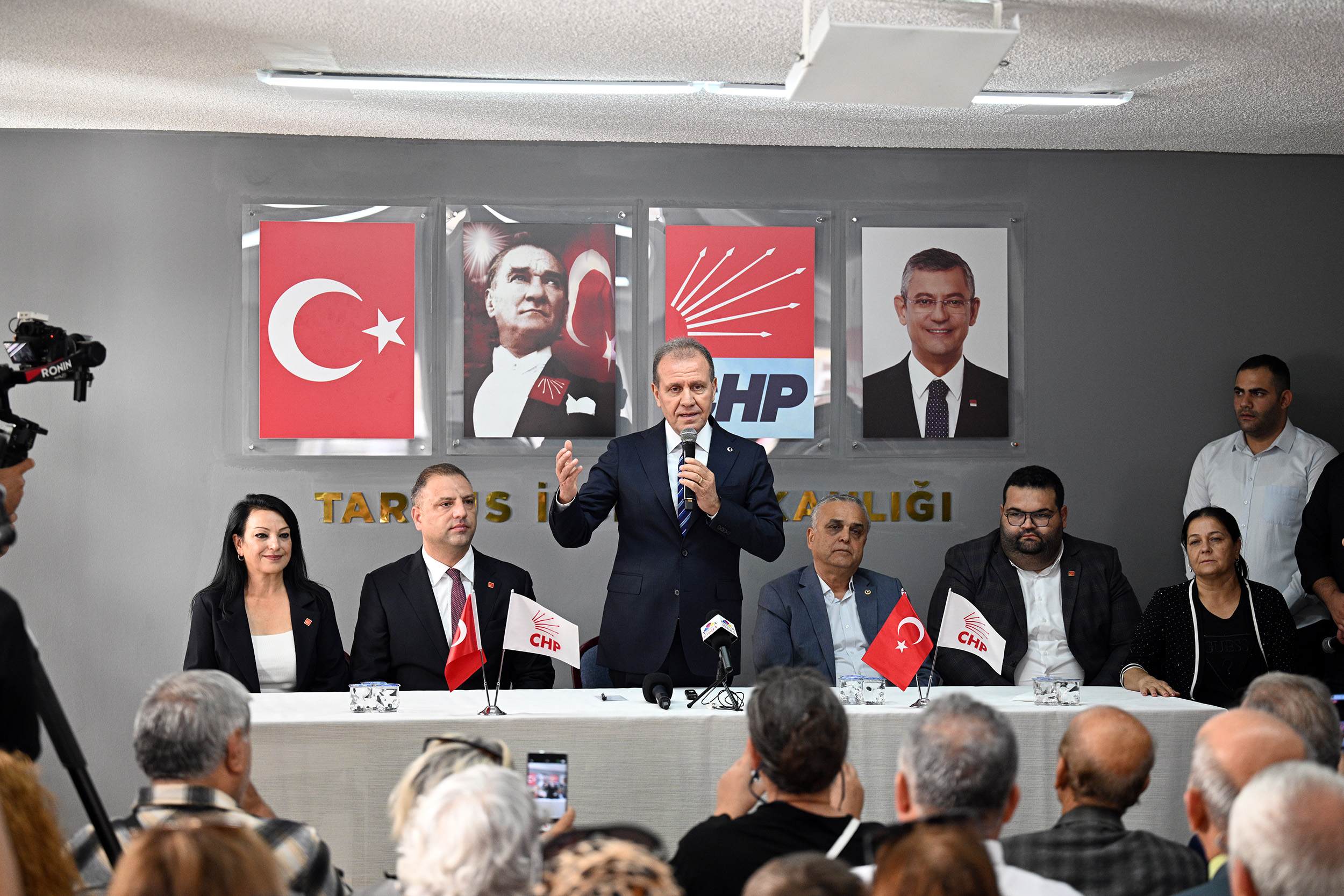 BAŞKAN SEÇER’DEN CHP TARSUS İLÇE BAŞKANLIĞI’NA ZİYARET