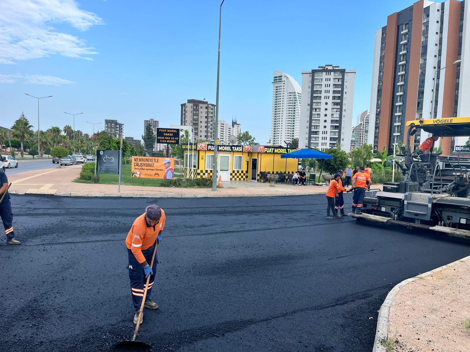 BÜYÜKŞEHİR’LE YOLLAR DAHA GÜVENLİ VE KONFORLU