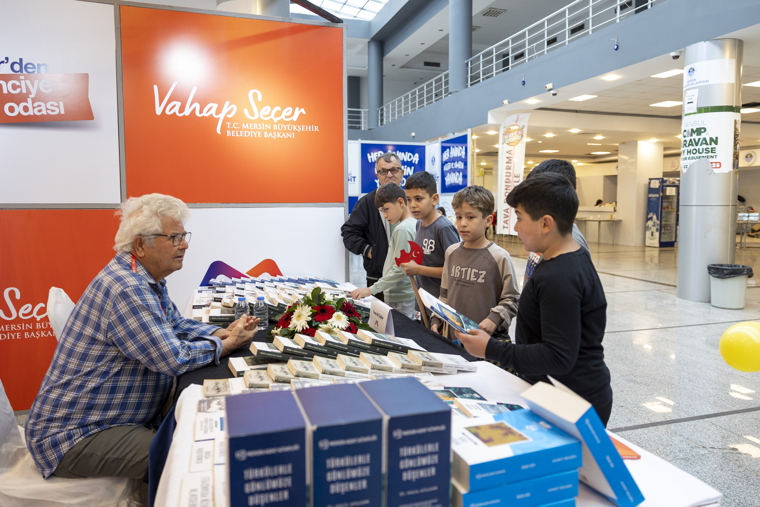 CNR MERSİN KİTAP FUARI BU YIL ‘OKU’ MOTTOSUYLA HAYAT BULDU