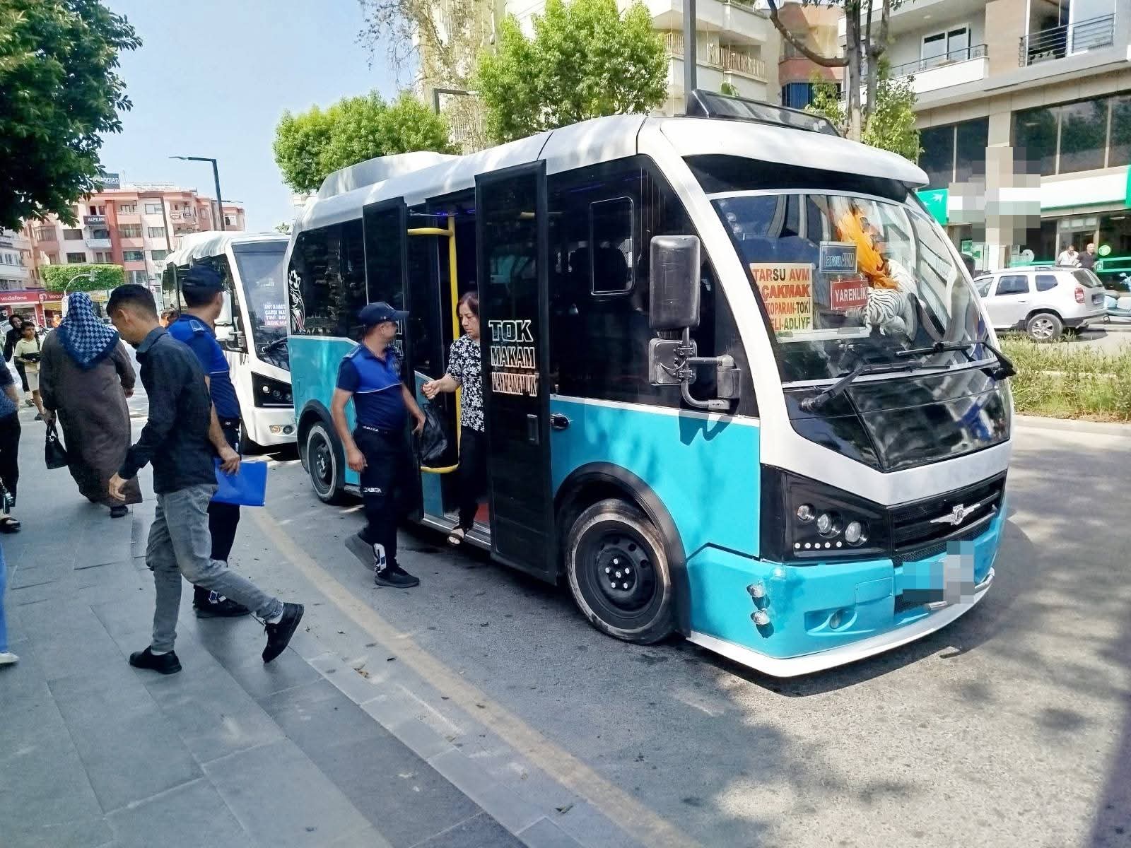 KENT İÇİ TOPLU TAŞIMA ARAÇLARINA YÖNELİK DENETİMLER DEVAM EDİYOR