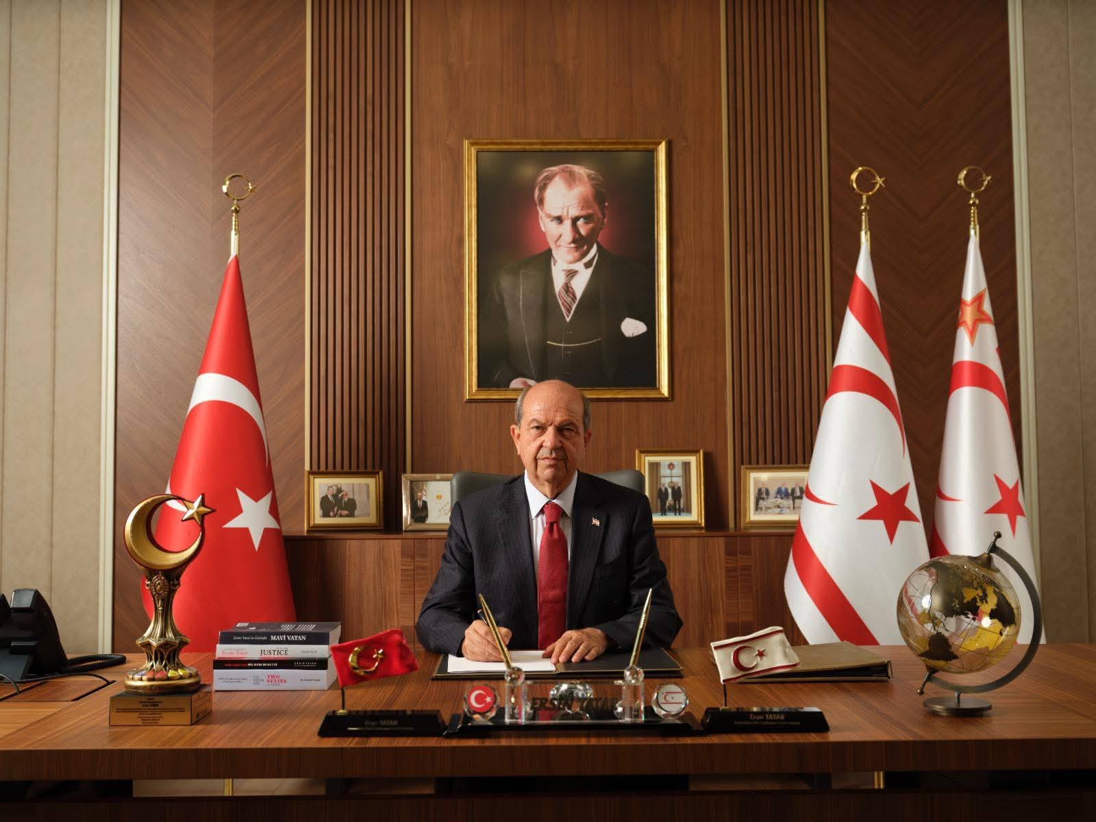 KKTC CUMHURBAŞKANI ERSİN TATARDAN AÇIKLAMA