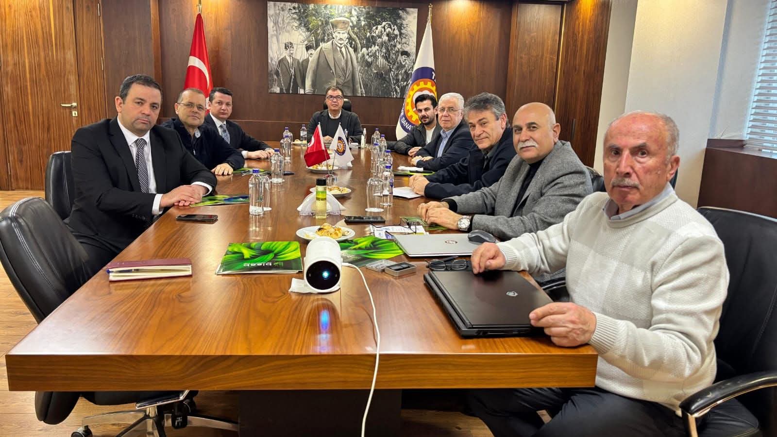 (BİSAB) YÖNETİMİNDEN TARSUS TİCARET VE SANAYİ ODASINA ZİYARET