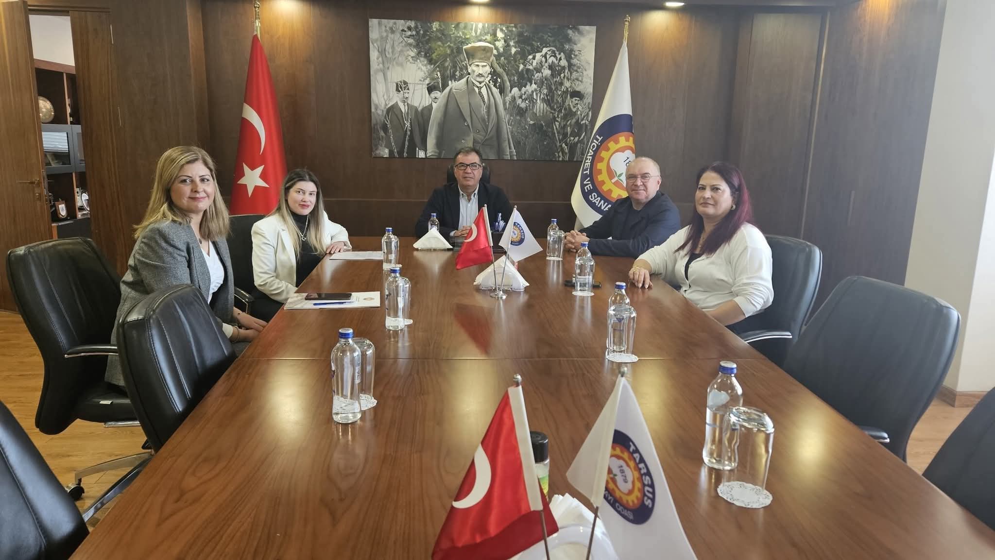 TARSUS TİCARET VE SANAYİ ODASINDA AKADEMİK DANIŞMANLIK TOPLANTISI