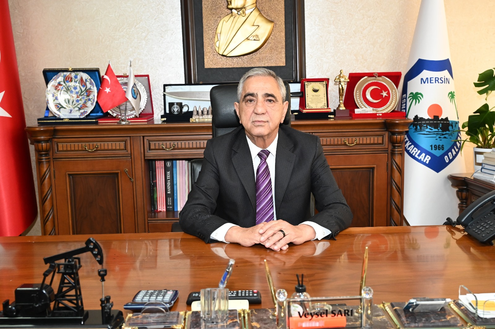 MERSİN ESNAF VE SANATKARLAR ODALAR BİRLİĞİ BAŞKANI VEYSEL SARI BASİT USULÜN KALDIRILMASI ESNAFI OLUMSUZ YÖNDE ETKİLEYECEK