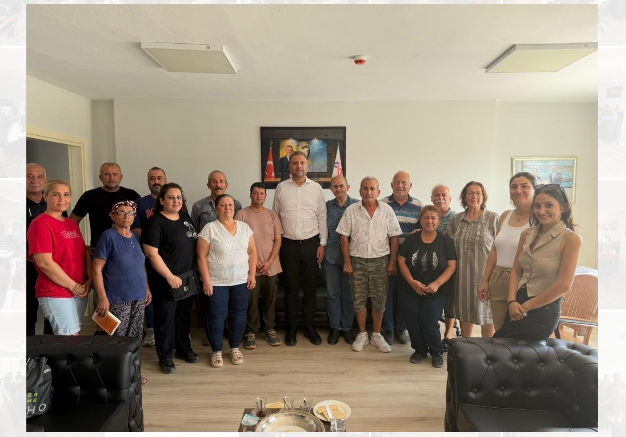 YENİCE CEM EVİ YENİ YÖNETİMİ İLK ZİYARETİNİ YUSUF TIBIK'A YAPTI