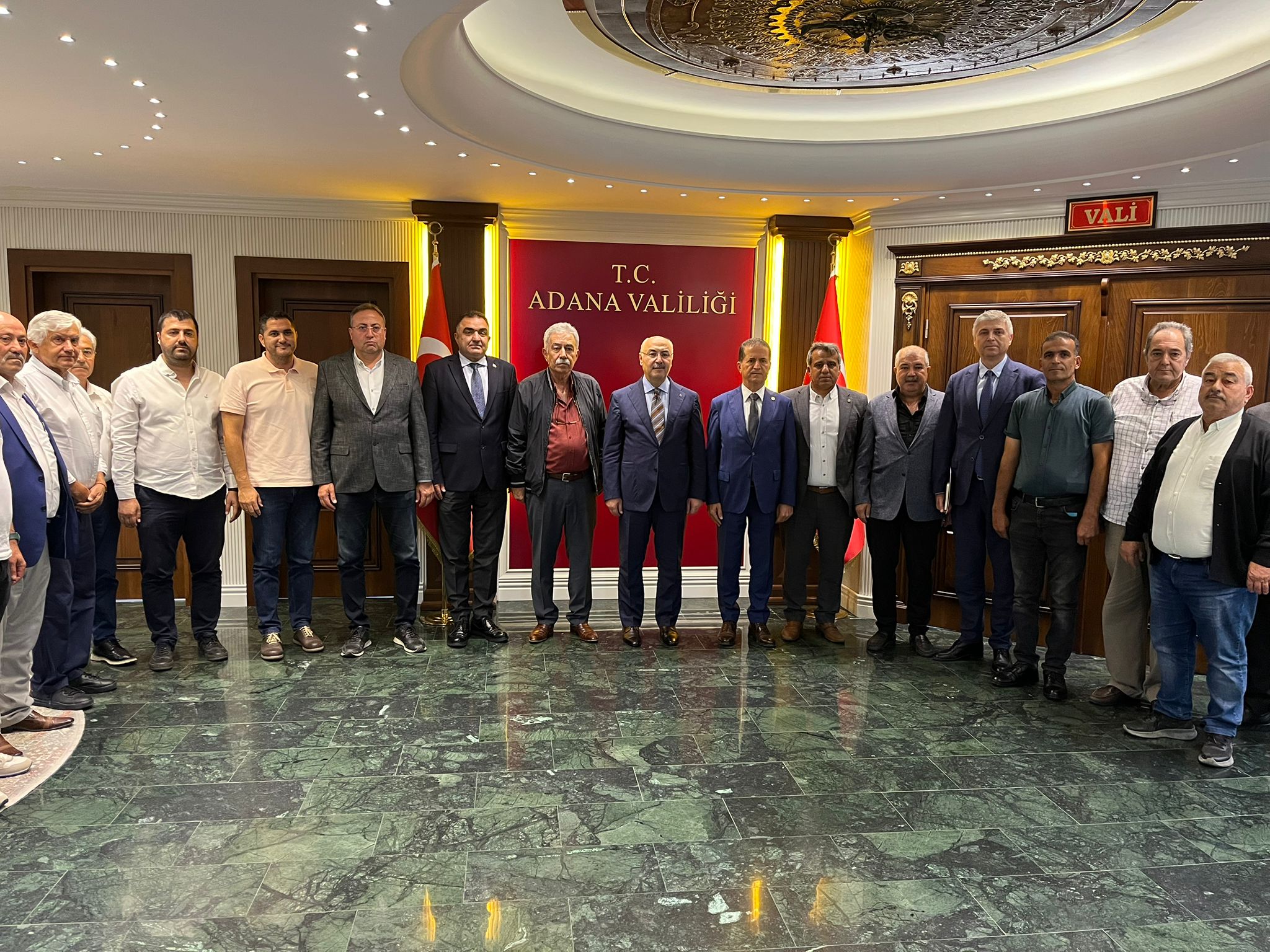 TARSUS ZİRAAT ODASI BAŞKANI VEYİS AVCI'DAN AÇIKLAMA : ADANA VALİLİĞİ PROTOKOLÜ GEÇERLİ!