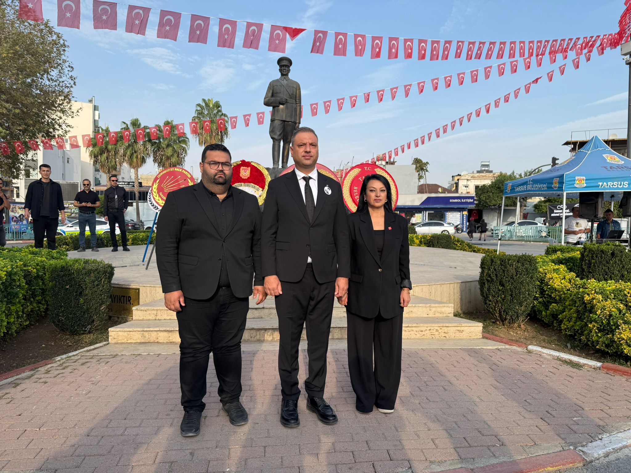 CHP TARSUS İLÇE BAŞKANI YUSUF TIBIK’TAN 10 KASIM MESAJI 