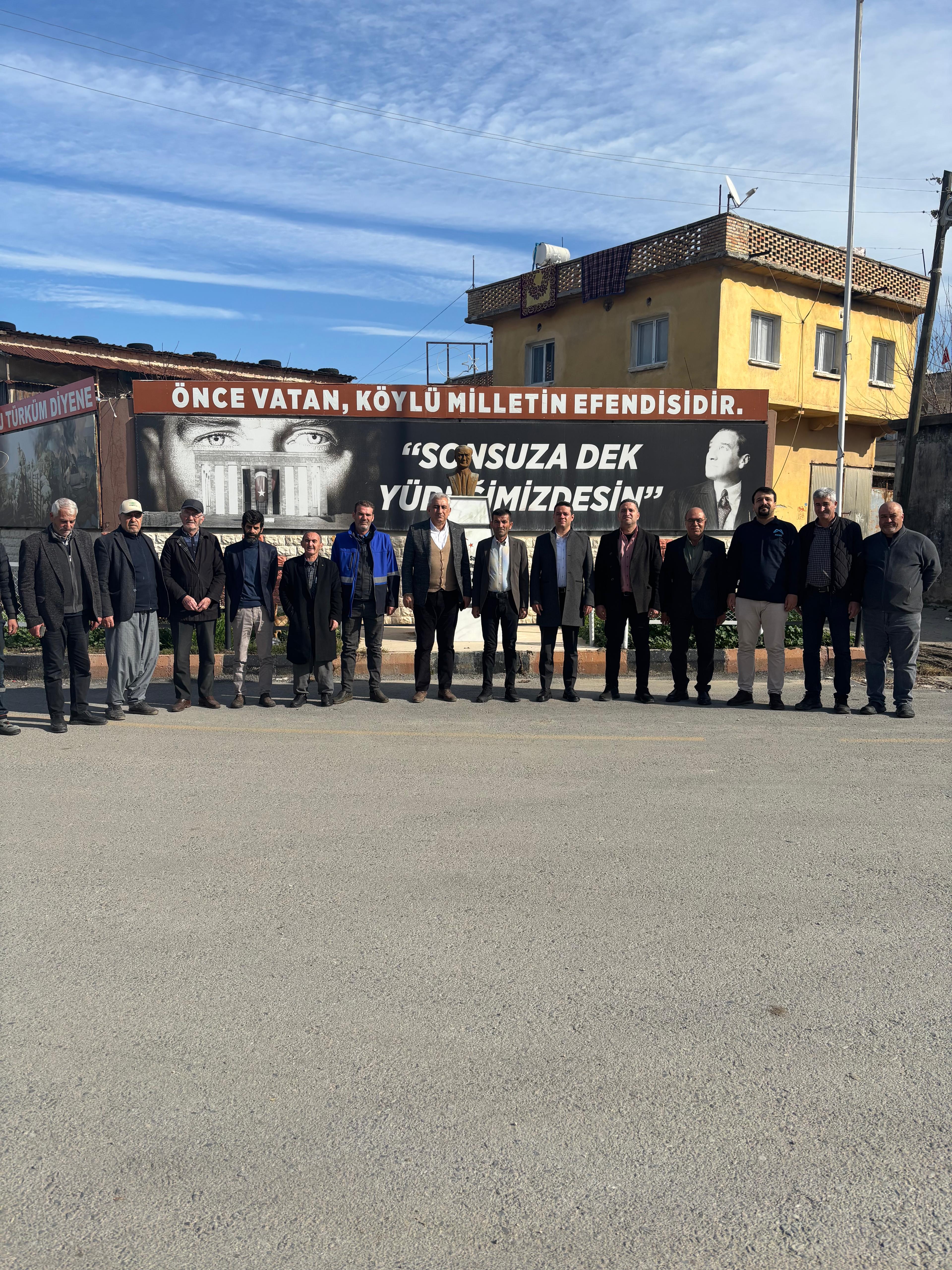 MERSİN BÜYÜKŞEHİR BELEDİYESİ TARSUS ÇAMLIYAYLA ŞUBE MÜDÜRLÜĞÜ VE TARSUS MESKİ'DEN MUHTARLARA ZİYARET..