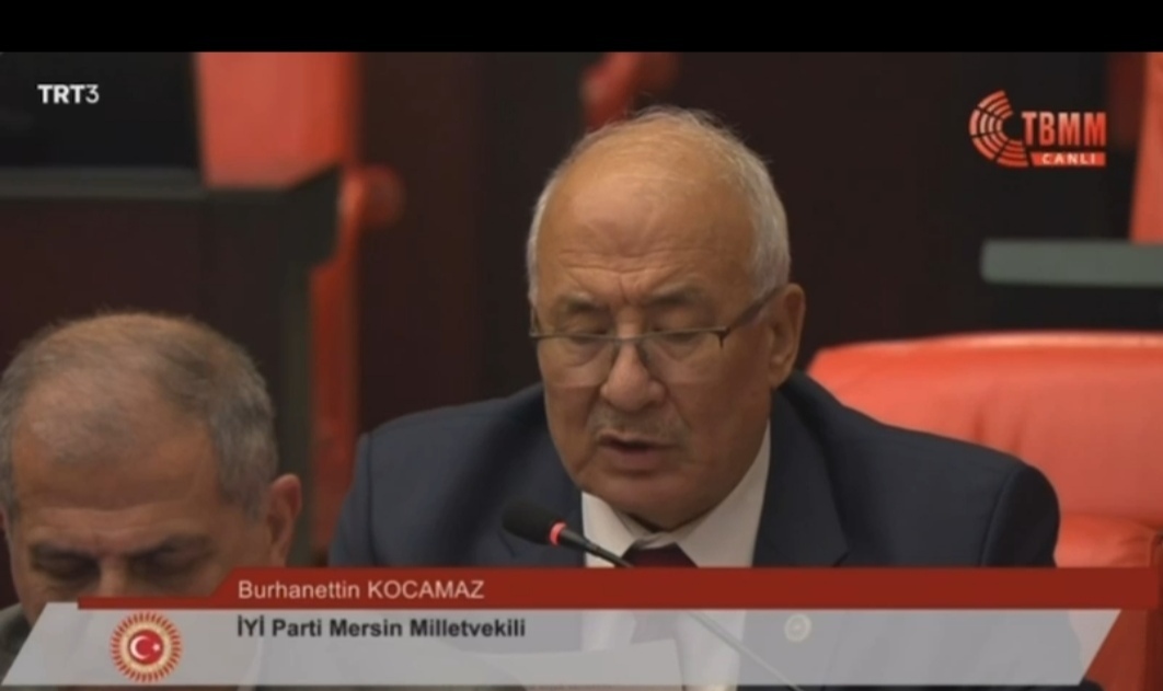 İYİ PARTİ MERSİN MİLLETVEKİLİ BURHANETTİN KOCAMAZ HÜKÜMETE SESLENEREK SİZİN ÜRETİCİLERLE ALIP VEREMEDİĞİNİZ NEDİR