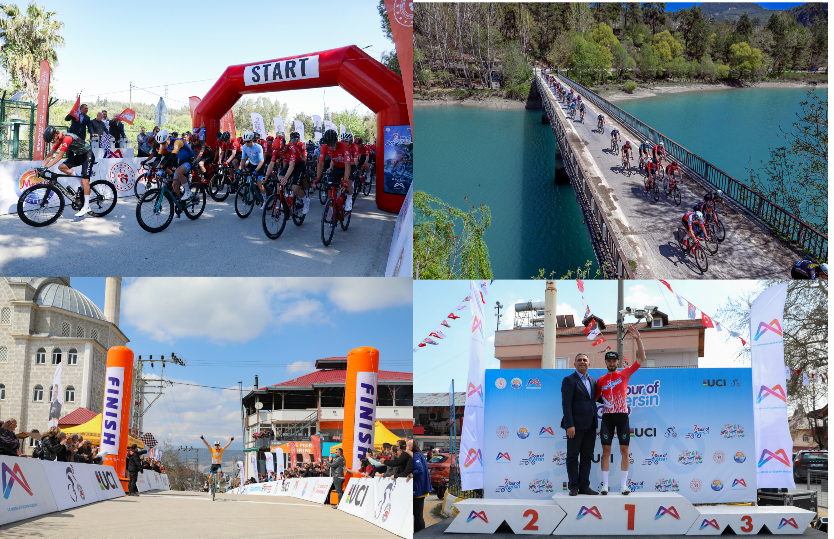 7.ULUSLARARASI TOUR OF MERSİN’İN EN ZORLU ETABI BAŞARIYLA TAMAMLANDI