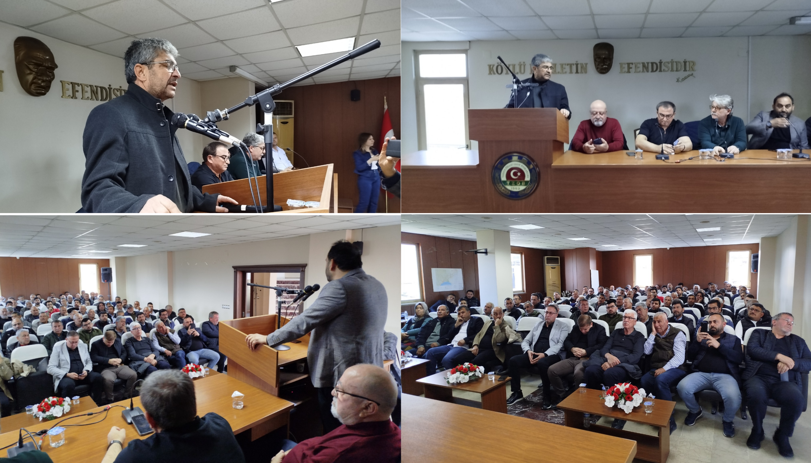 KANATLI HAYVAN ÜRETİCİLERİ BİRLİKLERİ SORUNLARINI TARSUS’TA MASAYA YATIRDI 