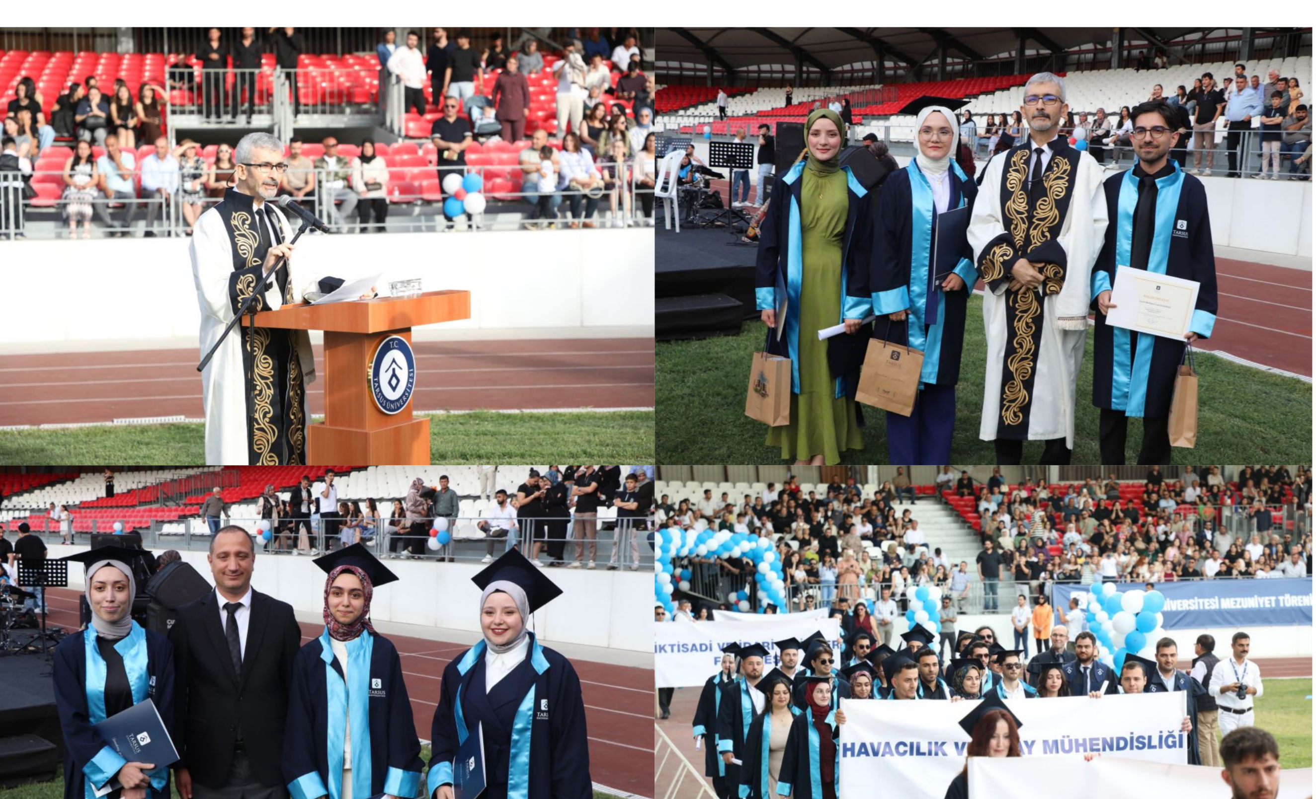 TARSUS ÜNİVERSİTESİ 2025 MEZUNLARINI GURURLA UĞURLADI