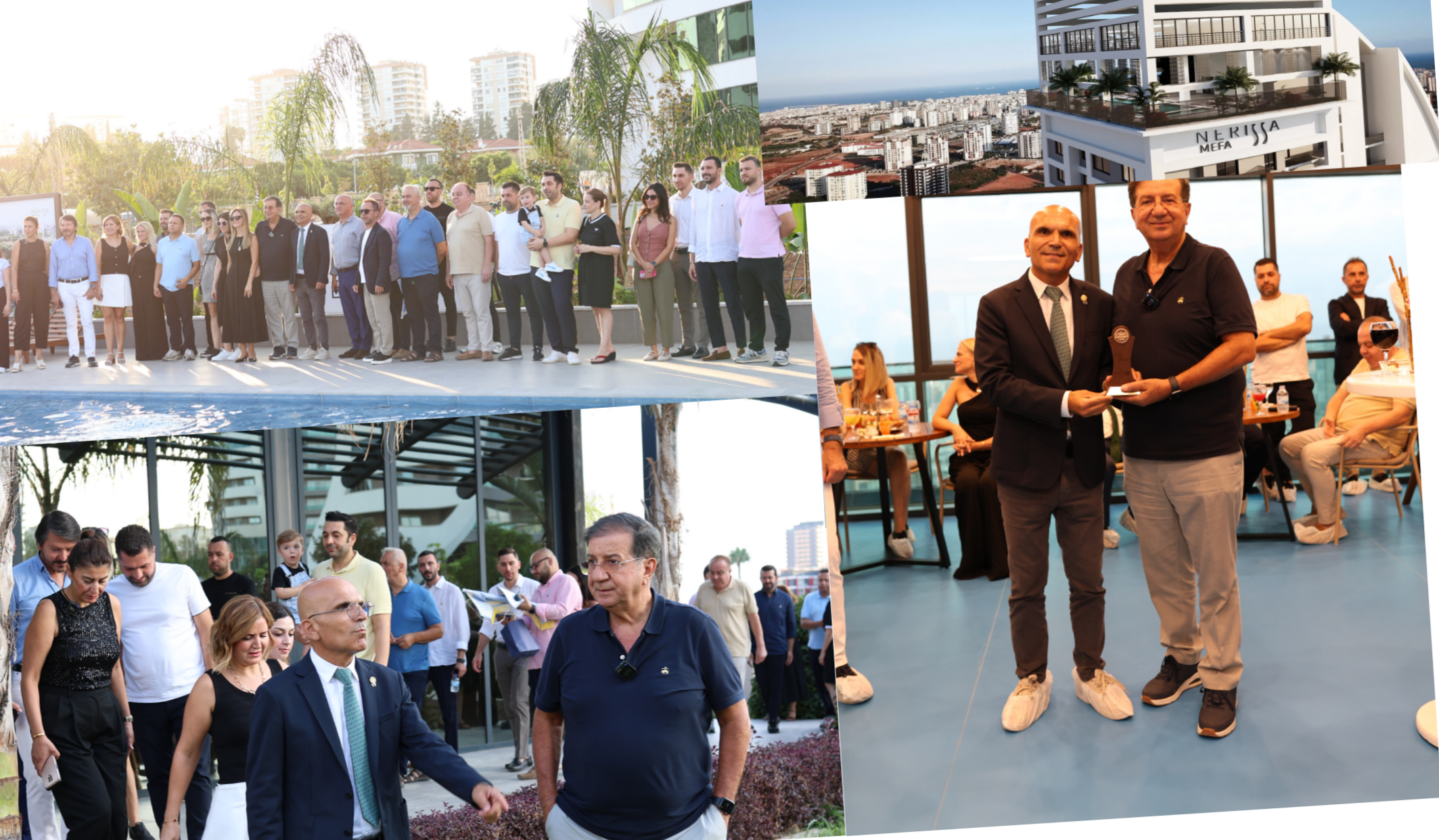 MEFA İNŞAAT, MERSİN ROTARY KULÜBÜ’NÜ NERİSSA’DA AĞIRLADI