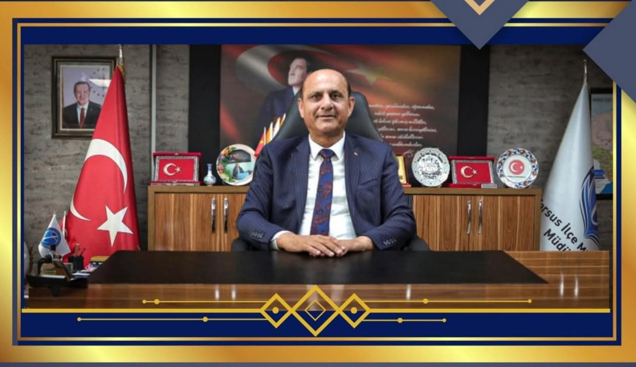 TARSUS İLÇE MİLLİ EĞİTİM MÜDÜRÜ MUSTAFA ANTEPLİOĞLU’NUN YENİ EĞİTİM ÖĞRETİM YILI MESAJI