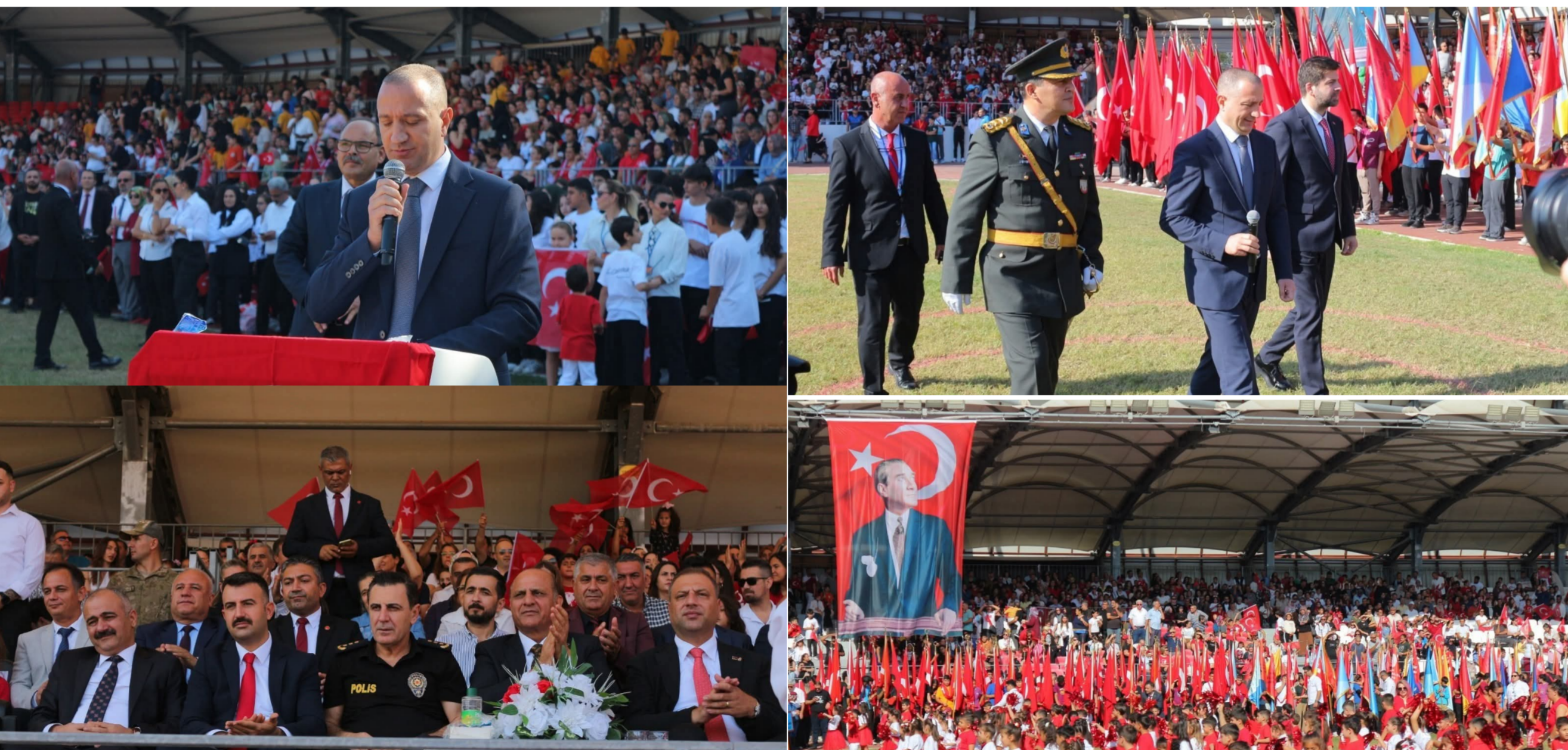 TARSUS'TA BAYRAM VAR: CUMHURİYETİN 102. YILI COŞKU İLE KUTLANDI