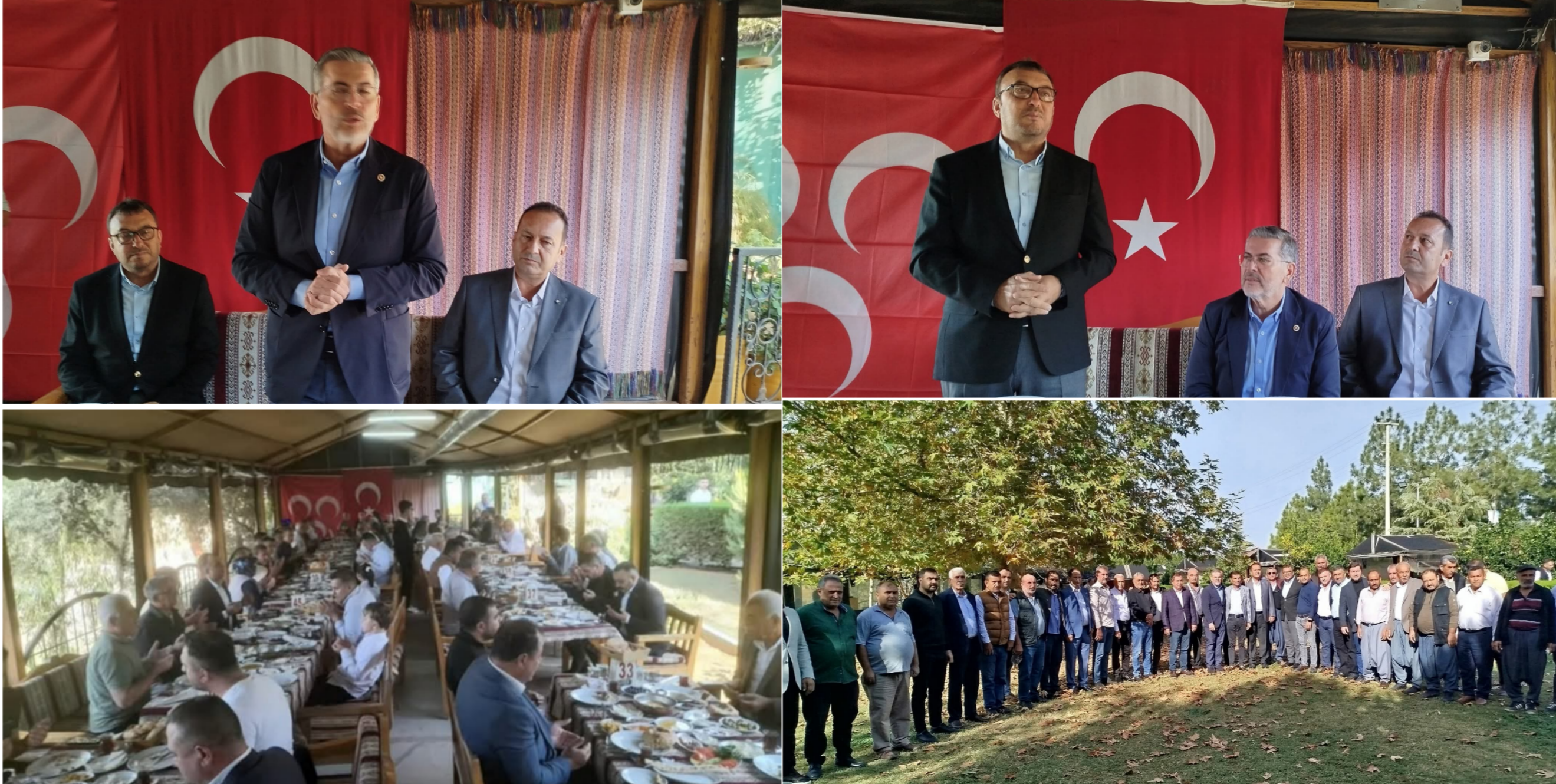 MHP MİLLETVEKİLİ UYSAL, DON’DAN ZARAR GÖREN ÜRETİCİLER VE MUHTARLARLA BASIN TOPLANTISINDA BİRARAYA GELDİ