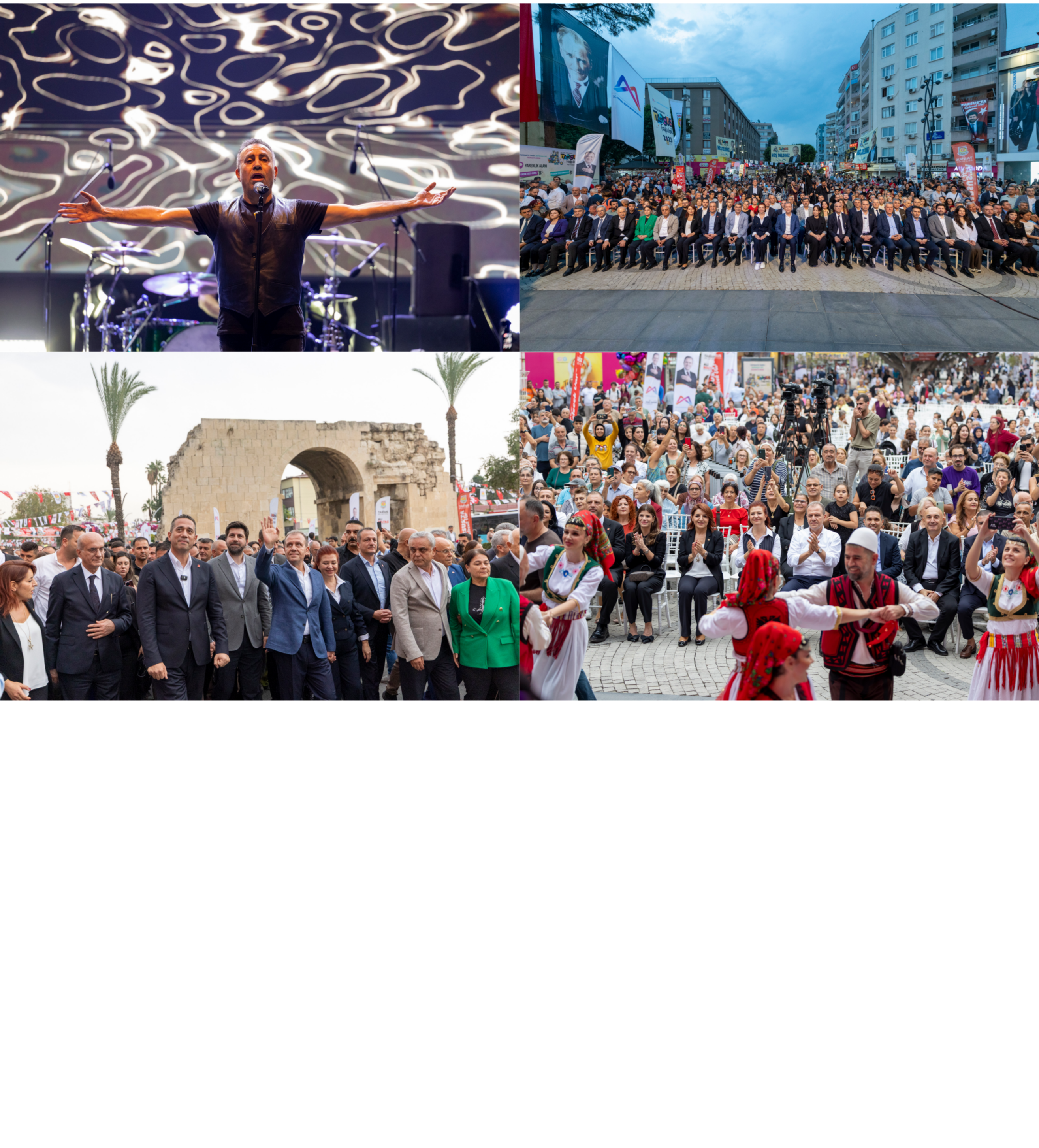 4. ULUSLARARASI TARSUS FESTİVALİ BİNLERCE YURTTAŞIN KATILIMIYLA BAŞLADI