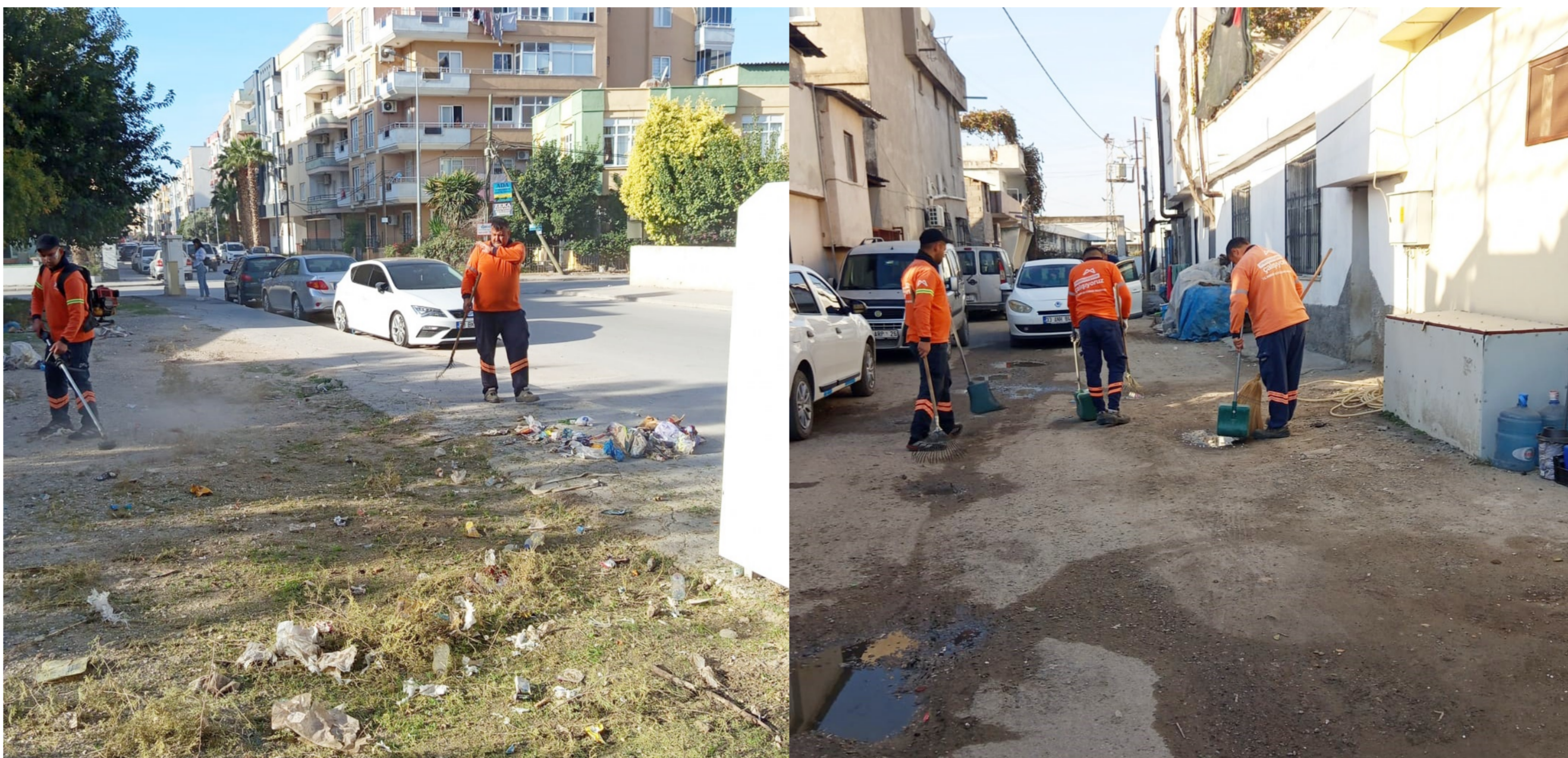 BÜYÜKŞEHİR BELEDİYESİ TARSUS’TA MAHALLE TEMİZLİK ÇALIŞMALARINA DEVAM EDİYOR