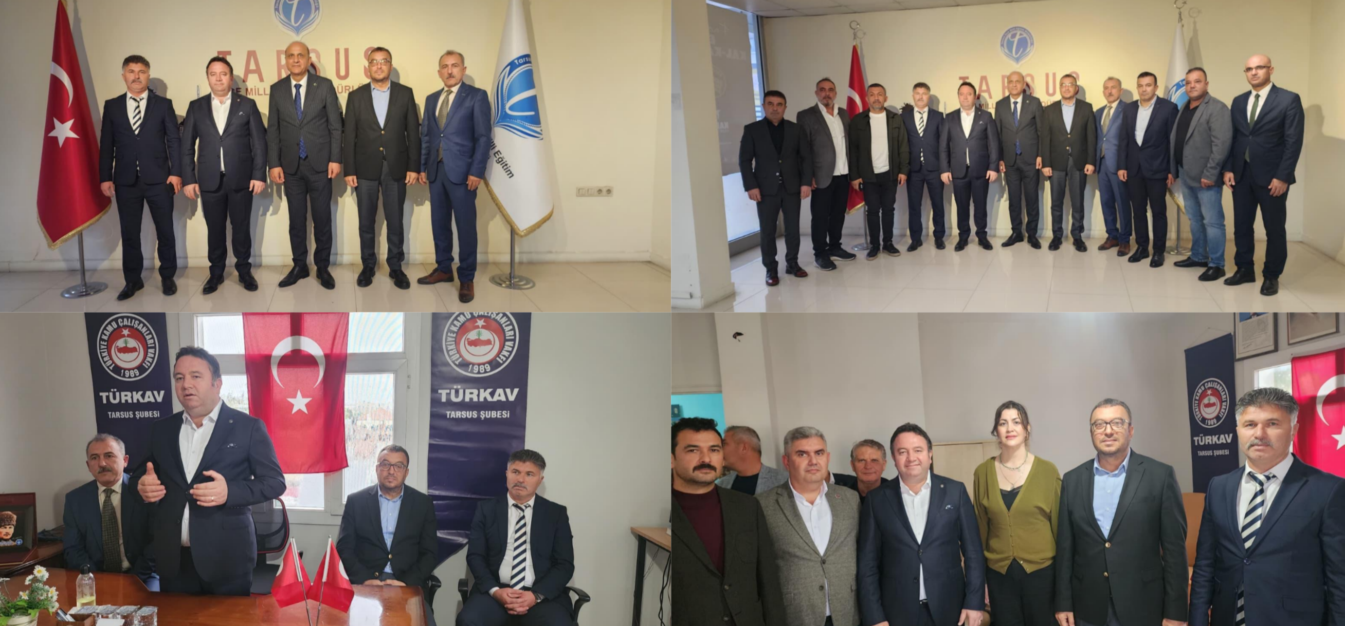 MHP MERSİN İL BAŞKANI GÜRSOY VE TARSUS İLÇE BAŞKANI YILDIRIM'DAN TARSUS MİLLİ EĞİTİM MÜDÜRÜ MUSTAFA ANTEPLİOĞLU'NA ZİYARET