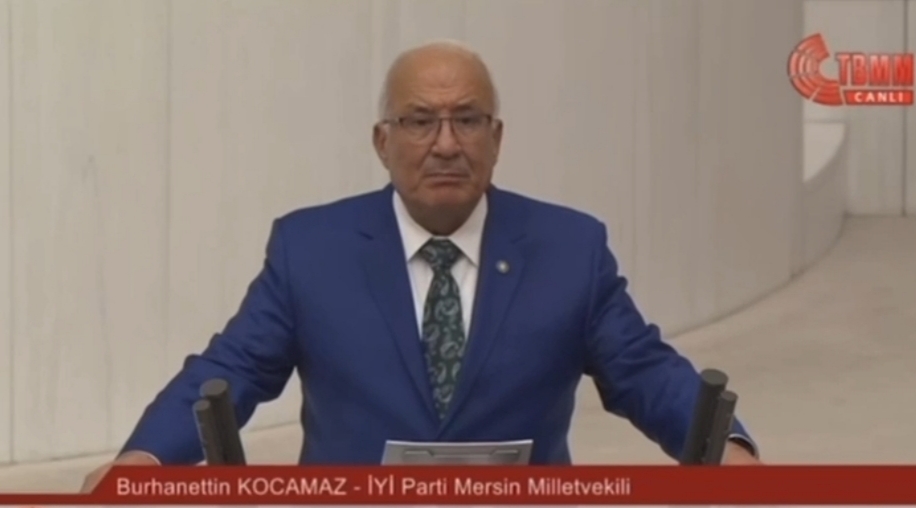 İYİ PARTİLİ KOCAMAZ MECLİSTE MERSİNLİ SALATALIK ÜRETİCİLERİ ZARARINI SORDU