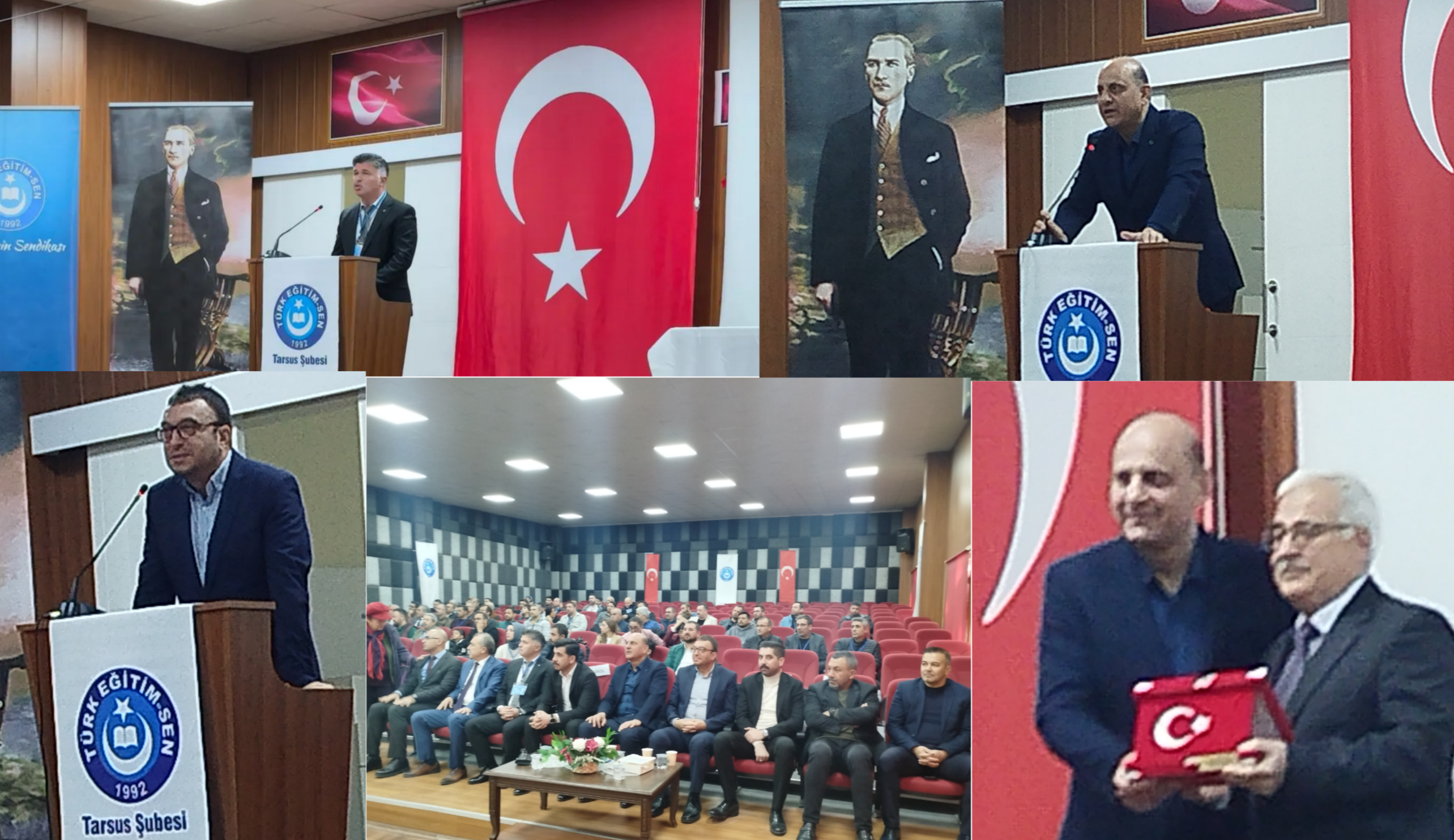 TÜRK EĞİRİM-SEN 2 NOLU TARSUS ŞUBESİNİN 8.OLAĞAN GENEL KURULU YAPILDI