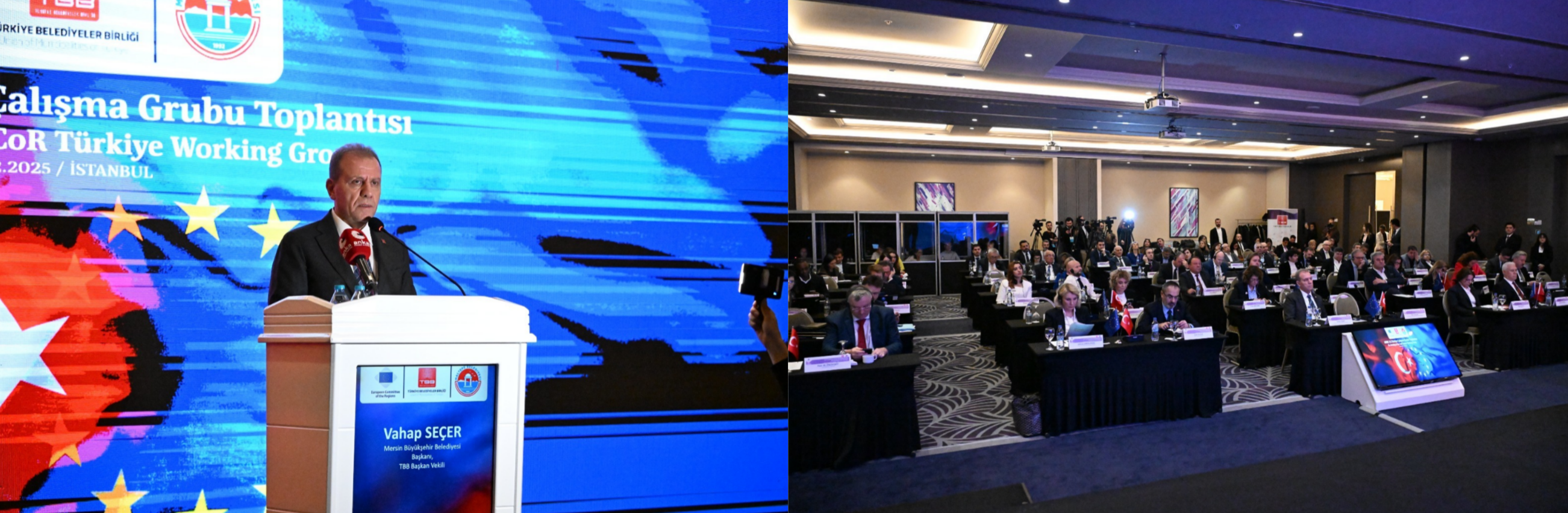 TBB BAŞKAN VEKİLİ SEÇER, İSTANBUL’DA ‘AB BÖLGELER KOMİTESİ 33. TÜRKİYE ÇALIŞMA GRUBU TOPLANTISI’NA KATILDI