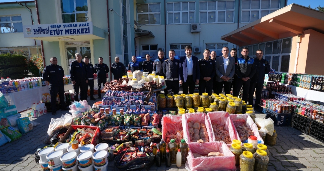 TARSUS BELEDİYESİ HALK SAĞLIĞINI TEHDİT EDEN ÜRÜNLERE GEÇİT VERMEDİ