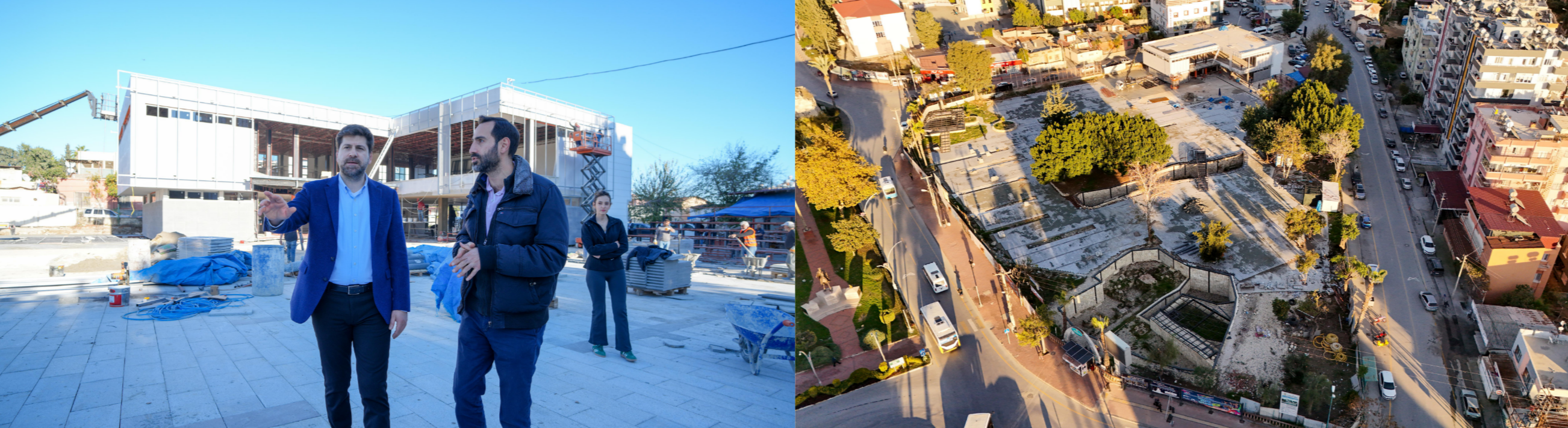 KENT MEYDANI PROJESİ AÇILIŞA HAZIRLANIYOR