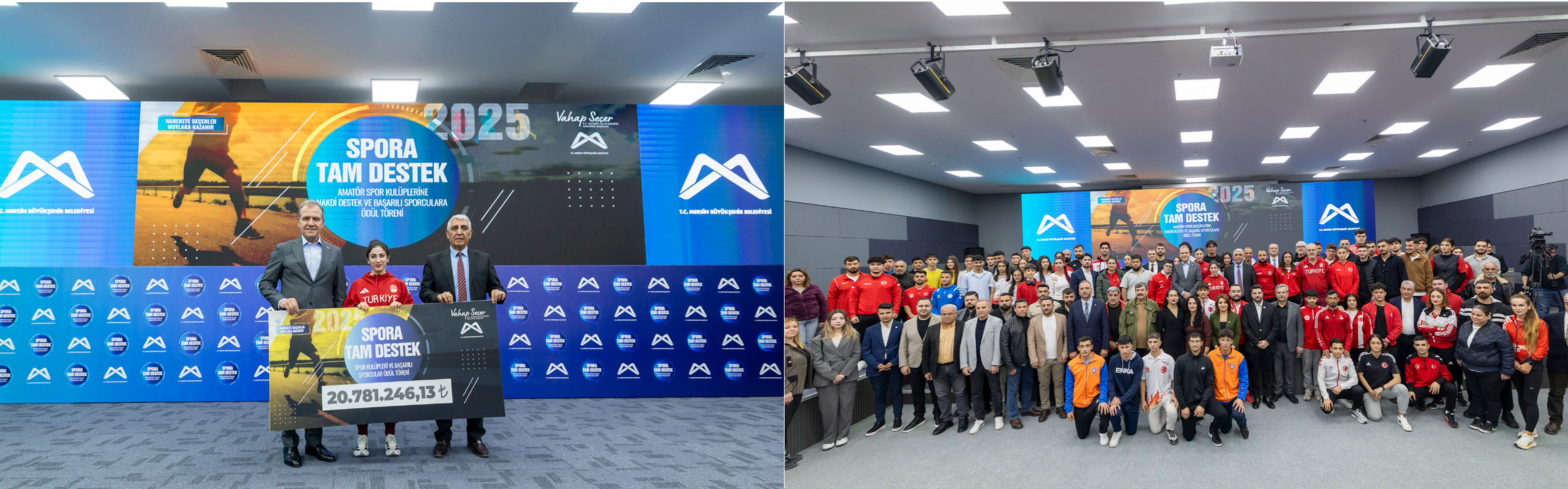 BAŞKAN VAHAP SEÇER “MERSİN’İ ŞAMPİYONLAR KENTİ YAPACAĞIZ”