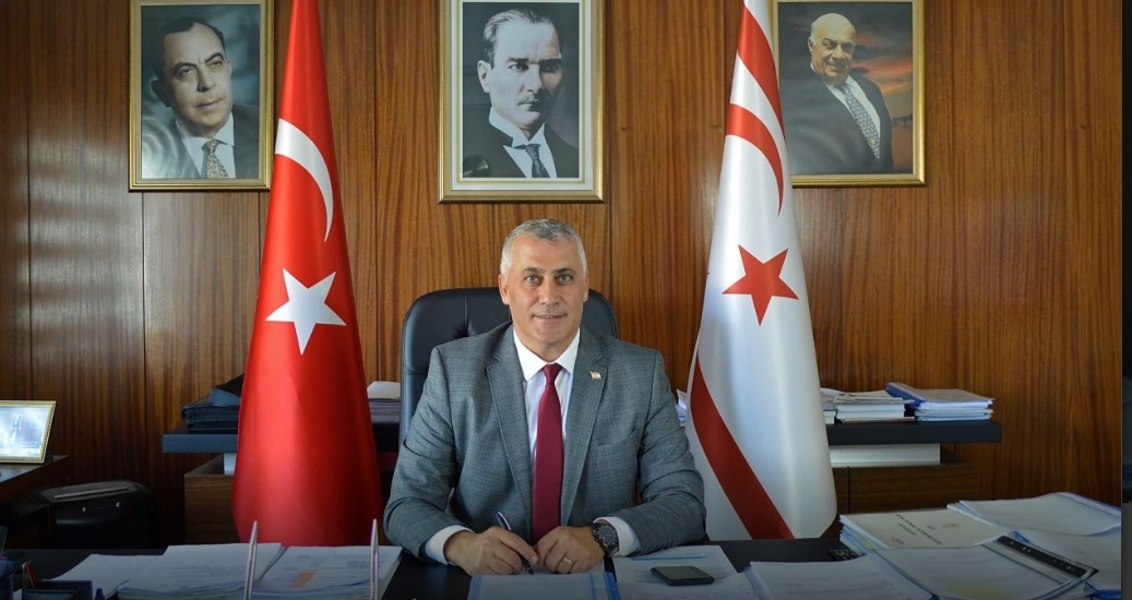 KKTC EKONOMİ VE ENERJİ BAKANI OLGUN AMCAOĞLU'NDAN YENİ YIL MESAJI