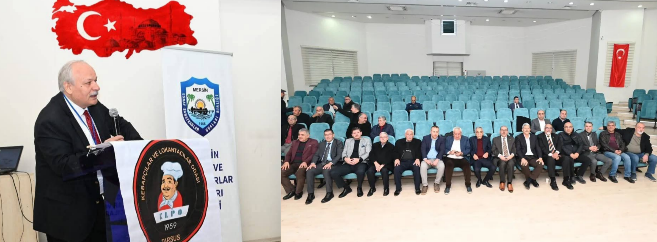 TARSUS LOKANTACILAR ODASI BAŞKANI ALİ TAVMAN GÜVEN TAZELEDİ 