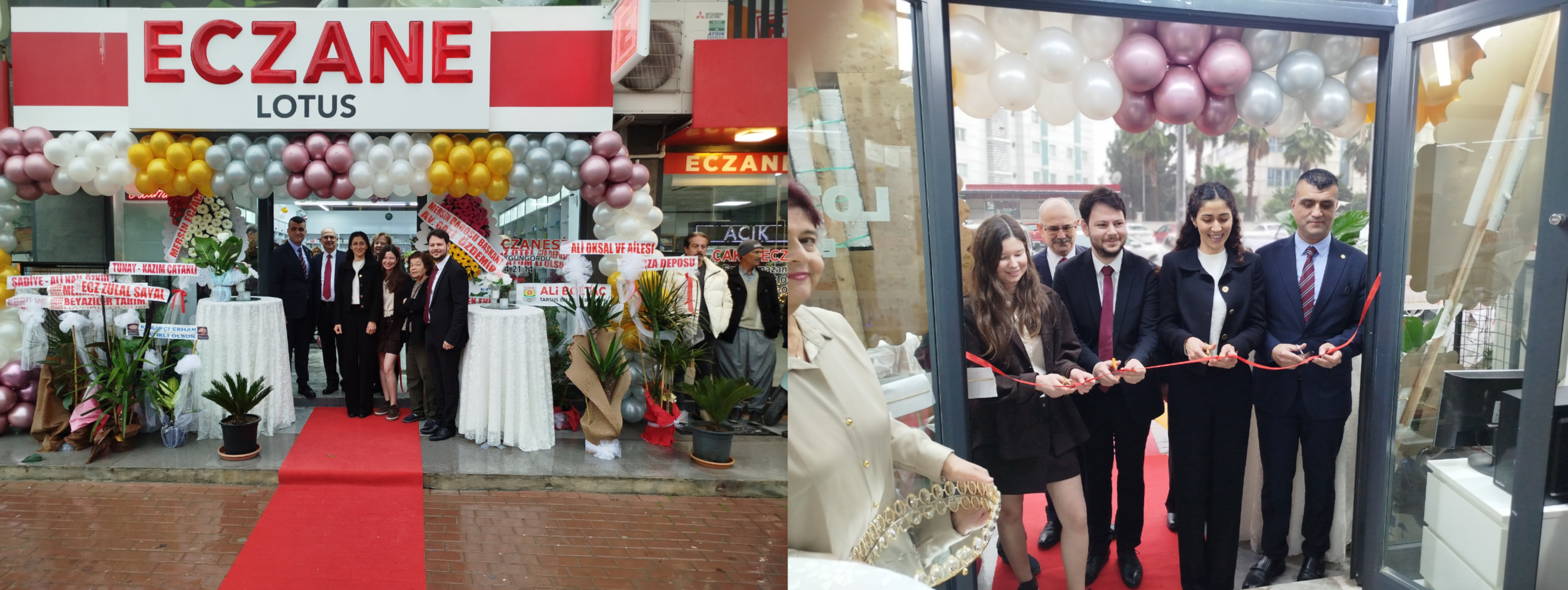 TARSUS'TA LOTUS ECZANESİ HİZMETE GİRDİ