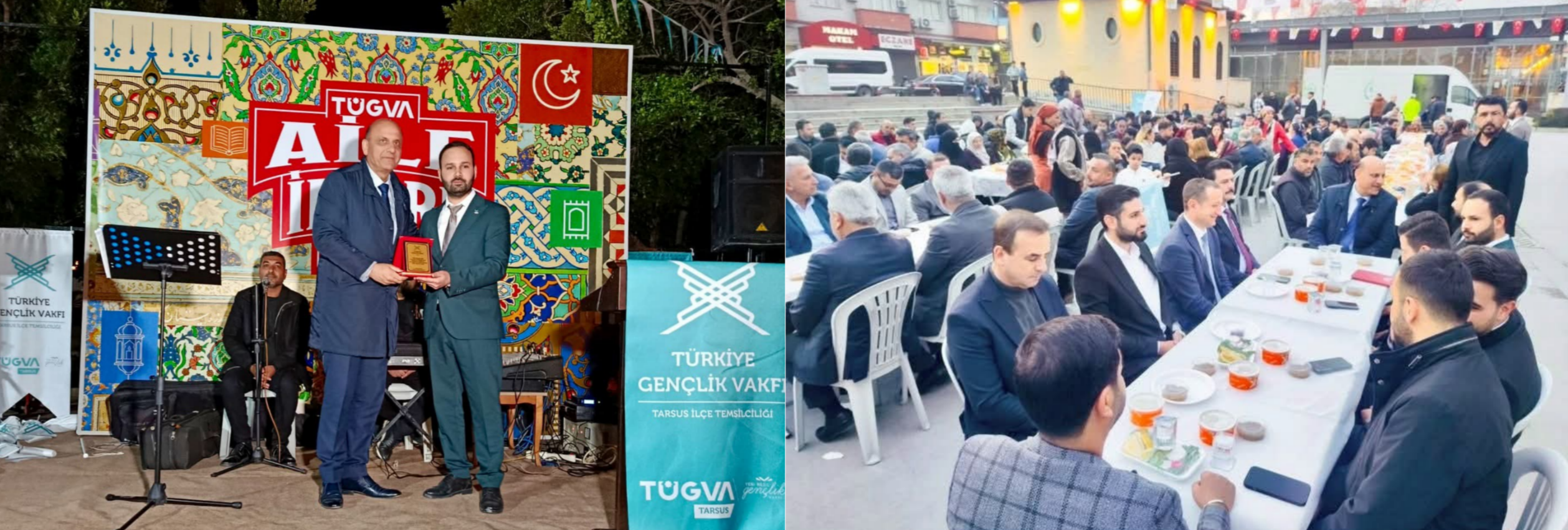 TÜRKİYE GENÇLİK VAKFI (TÜGVA) İFTAR YEMEĞİ VERDİ