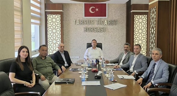 TARSUS TİCARET BORSASI YÖNETİM KURULU HAFTALIK TOPLANTISINI YAPTI