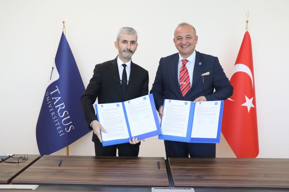 TARSUS ÜNİVERSİTESİ VE ÇAĞ ÜNİVERSİTESİ ARASINDA ORTAK KÜTÜPHANE KULLANIMINA İLİŞKİN PROTOKOL İMZALANDI