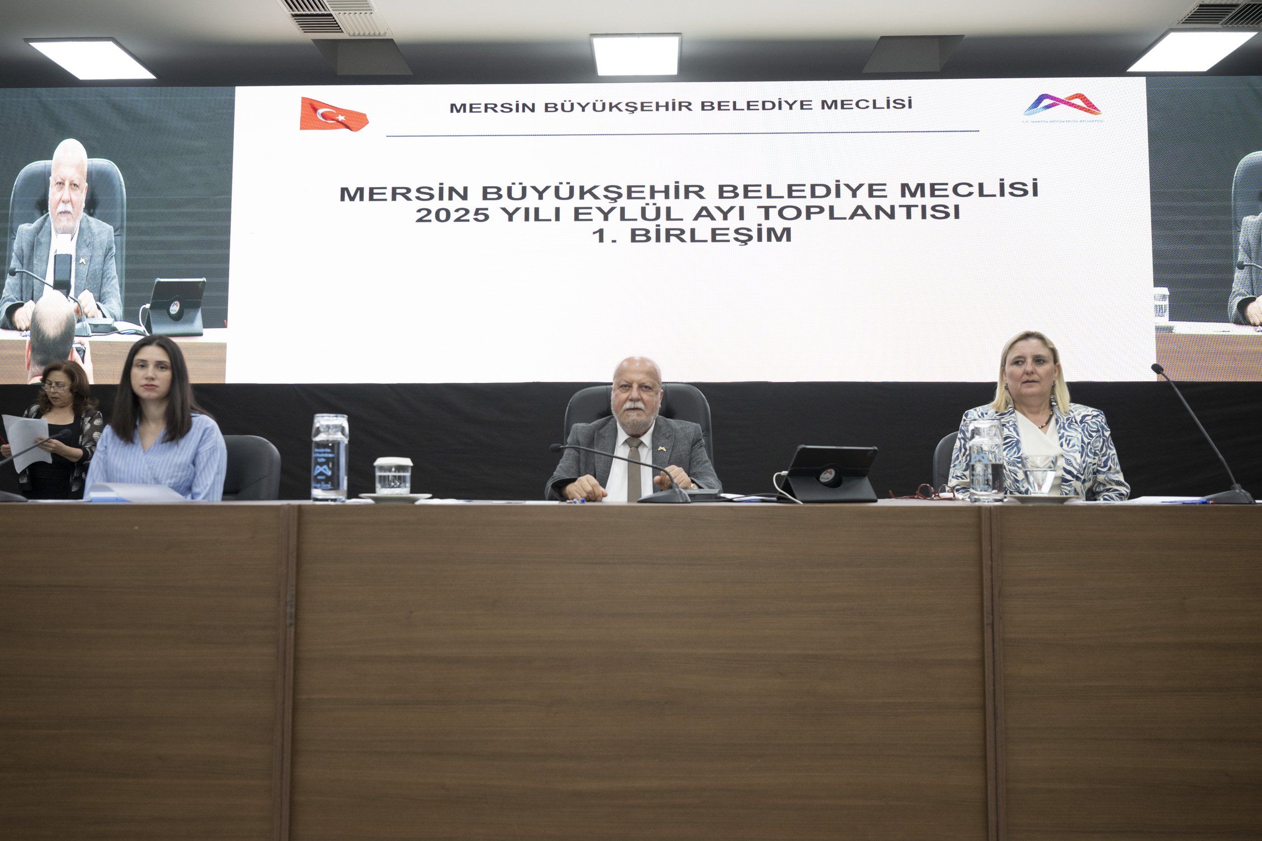 MERSİN BÜYÜKŞEHİR BELEDİYE MECLİSİ’NİN EYLÜL AYI OLAĞAN TOPLANTISI 1. BİRLEŞİMİ GERÇEKLEŞTİ