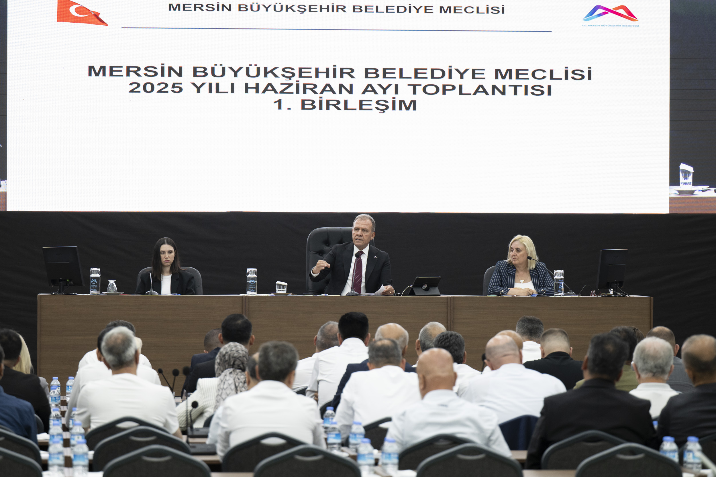 MERSİN BÜYÜKŞEHİR BELEDİYE MECLİSİ’NİN HAZİRAN AYI 1. BİRLEŞİMİ GERÇEKLEŞTİRİLDİ