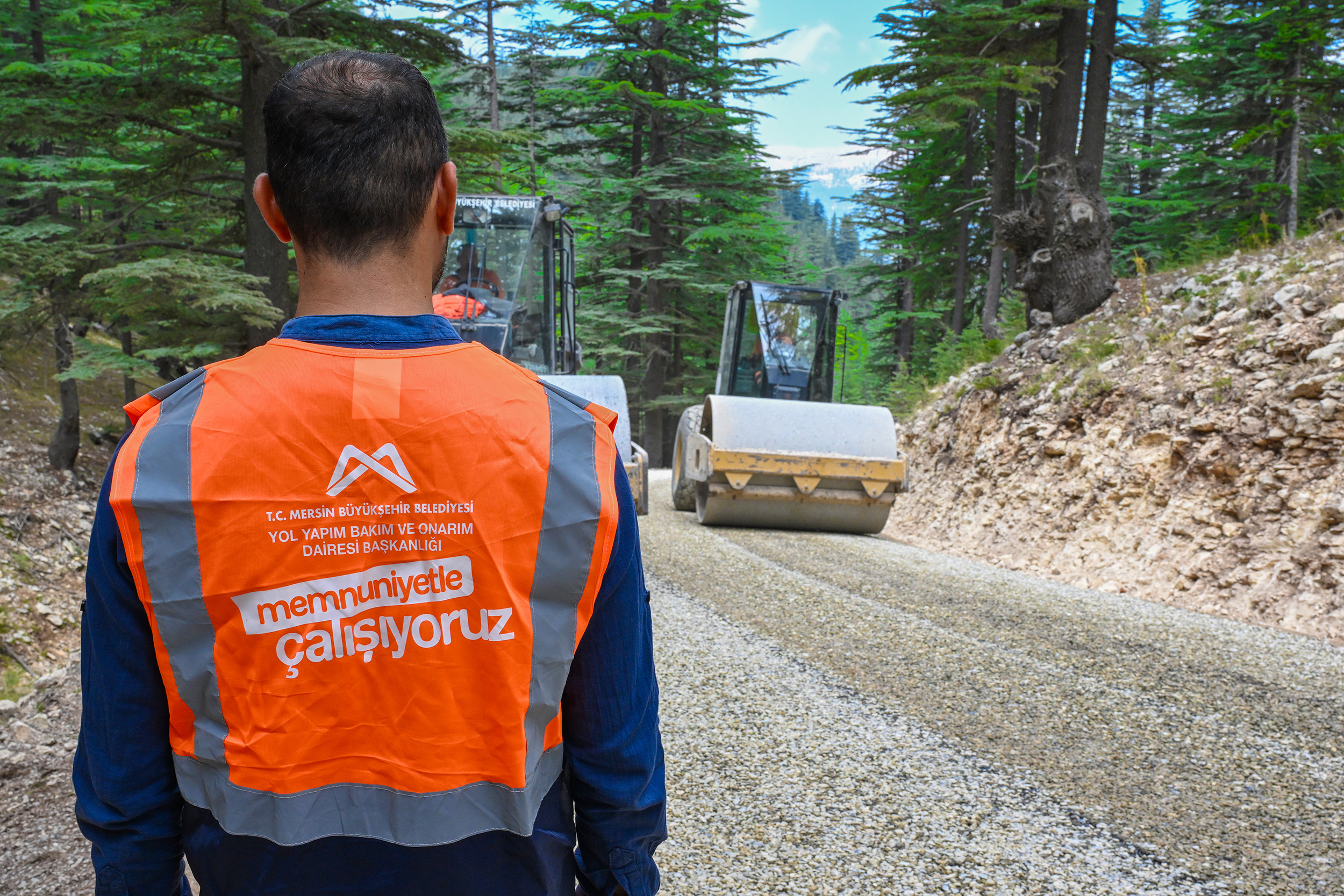 MERSİN BÜYÜKŞEHİR, FINDIKPINARI - ARSLANKÖY ARASINI 18 KM’YE DÜŞÜRDÜ