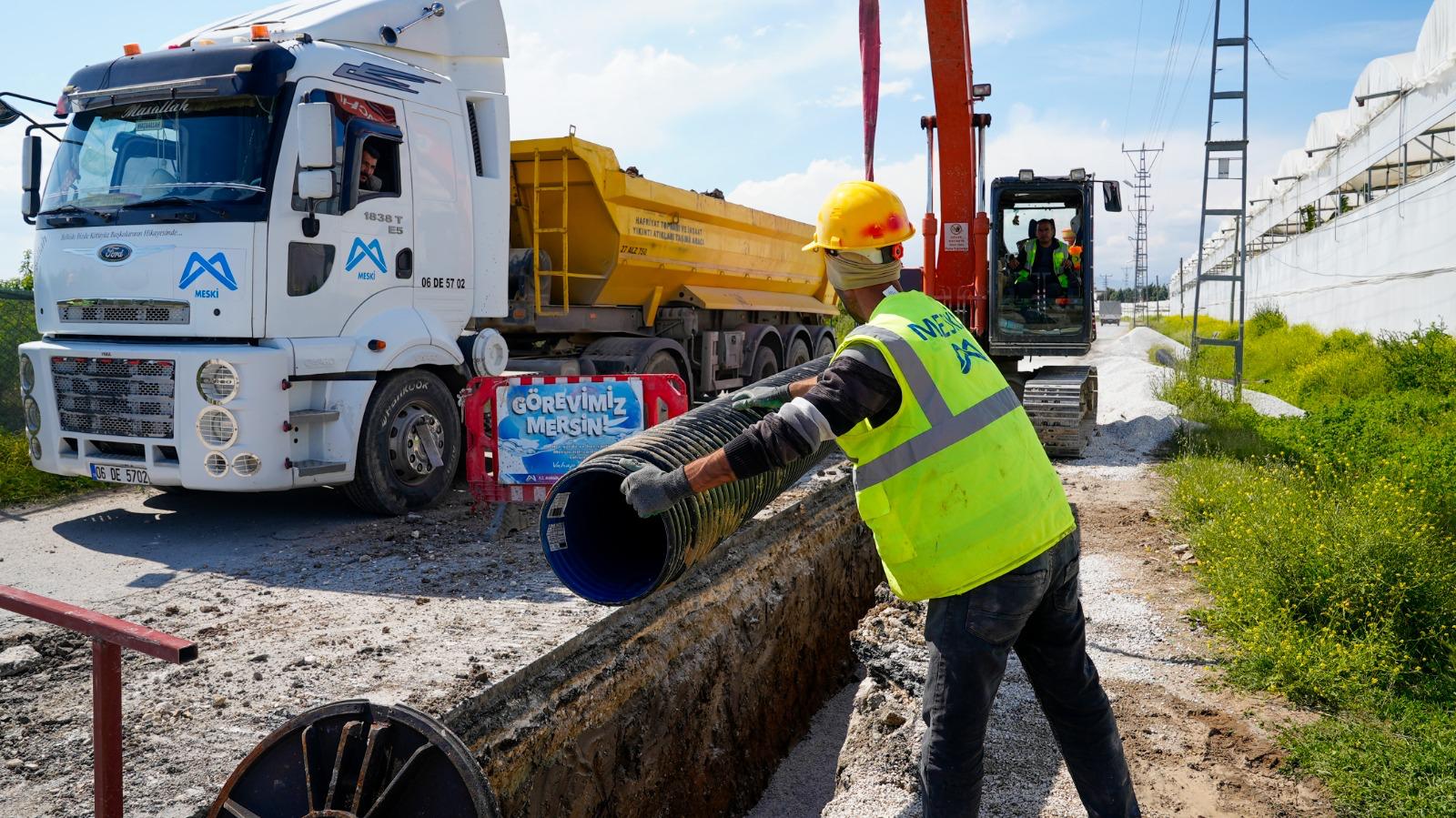 MESKİ, 2025’TE MERSİN’İN ALTYAPISINI GÜÇLENDİRMEYE DEVAM ETTİ